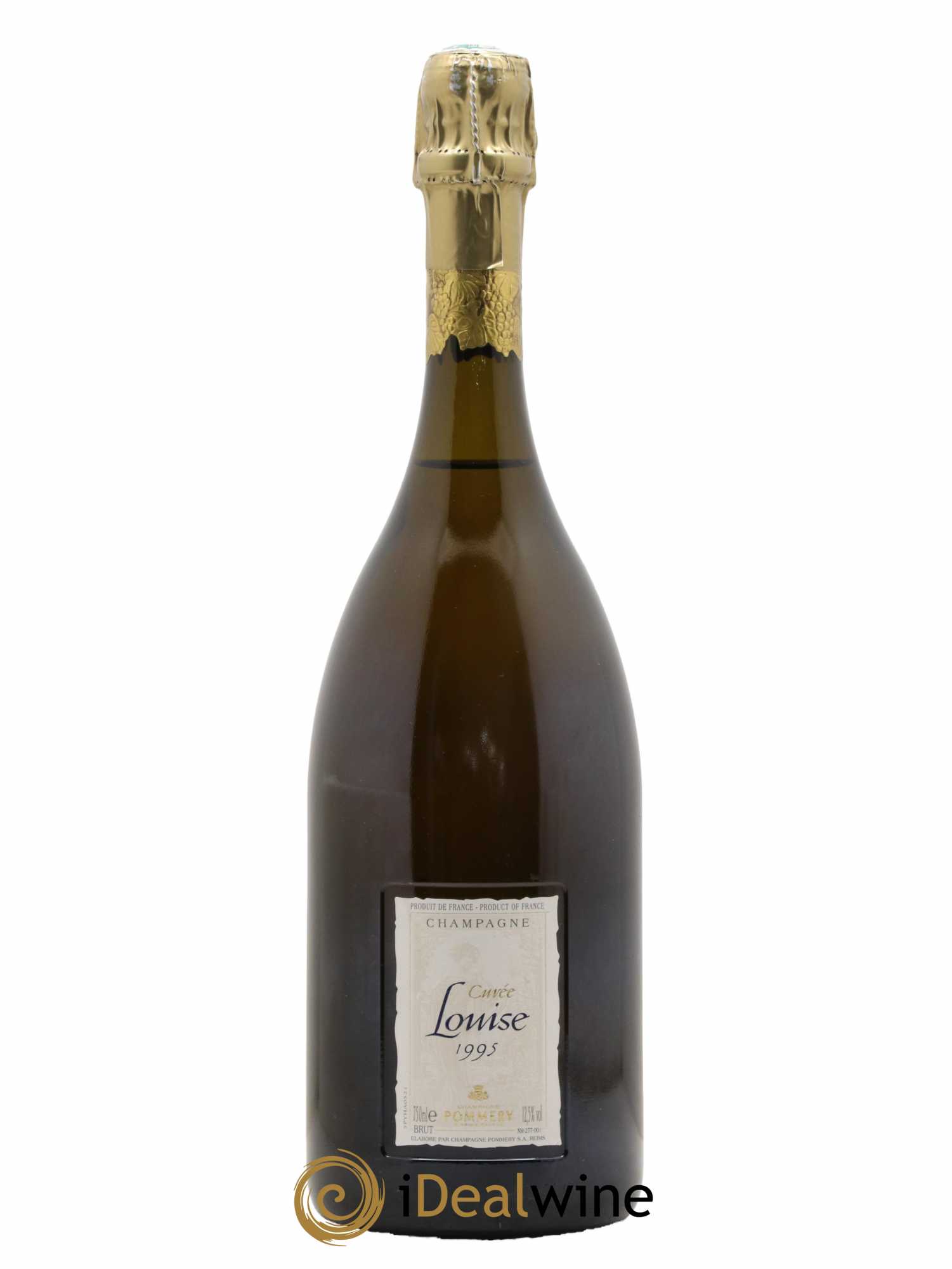 Cuvée Louise Pommery 1995 - Lot de 1 bouteille - 0