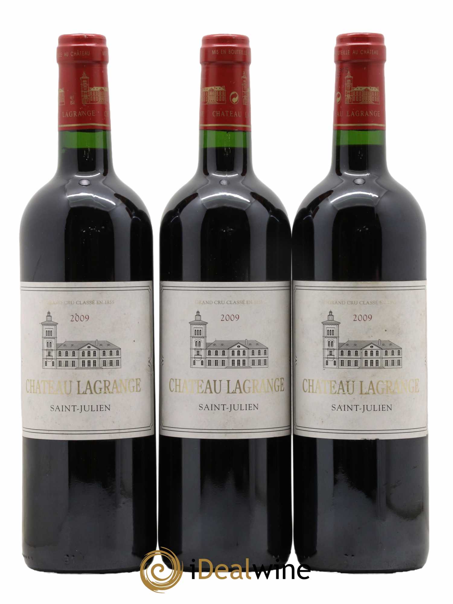 Château Lagrange 3ème Grand Cru Classé 2009 - Lot de 3 bouteilles - 0