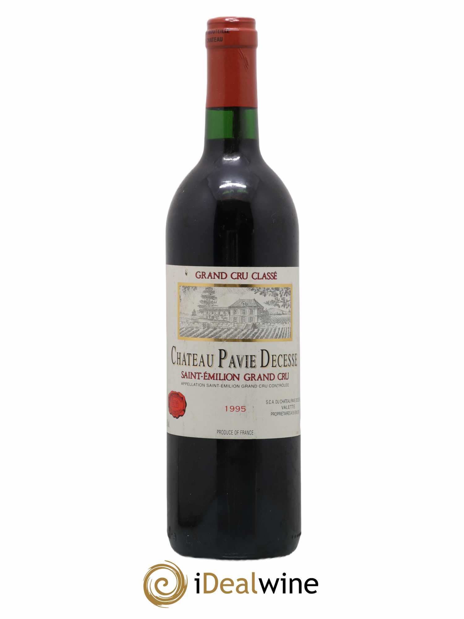 Château Pavie Decesse Grand Cru Classé 1995 - Lot de 1 bouteille - 0