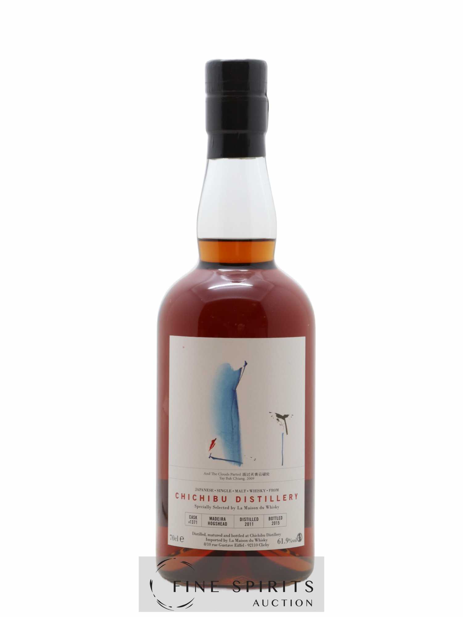 Chichibu 2011 Of. Madeira Hogshead n°1371 - bottled 2015 LMDW - Lot de 1 bouteille - 1