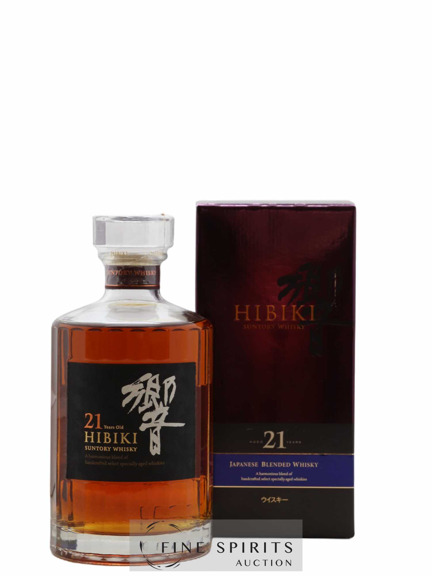 Hibiki 21 years Of. Suntory - Lot de 1 bouteille - 0