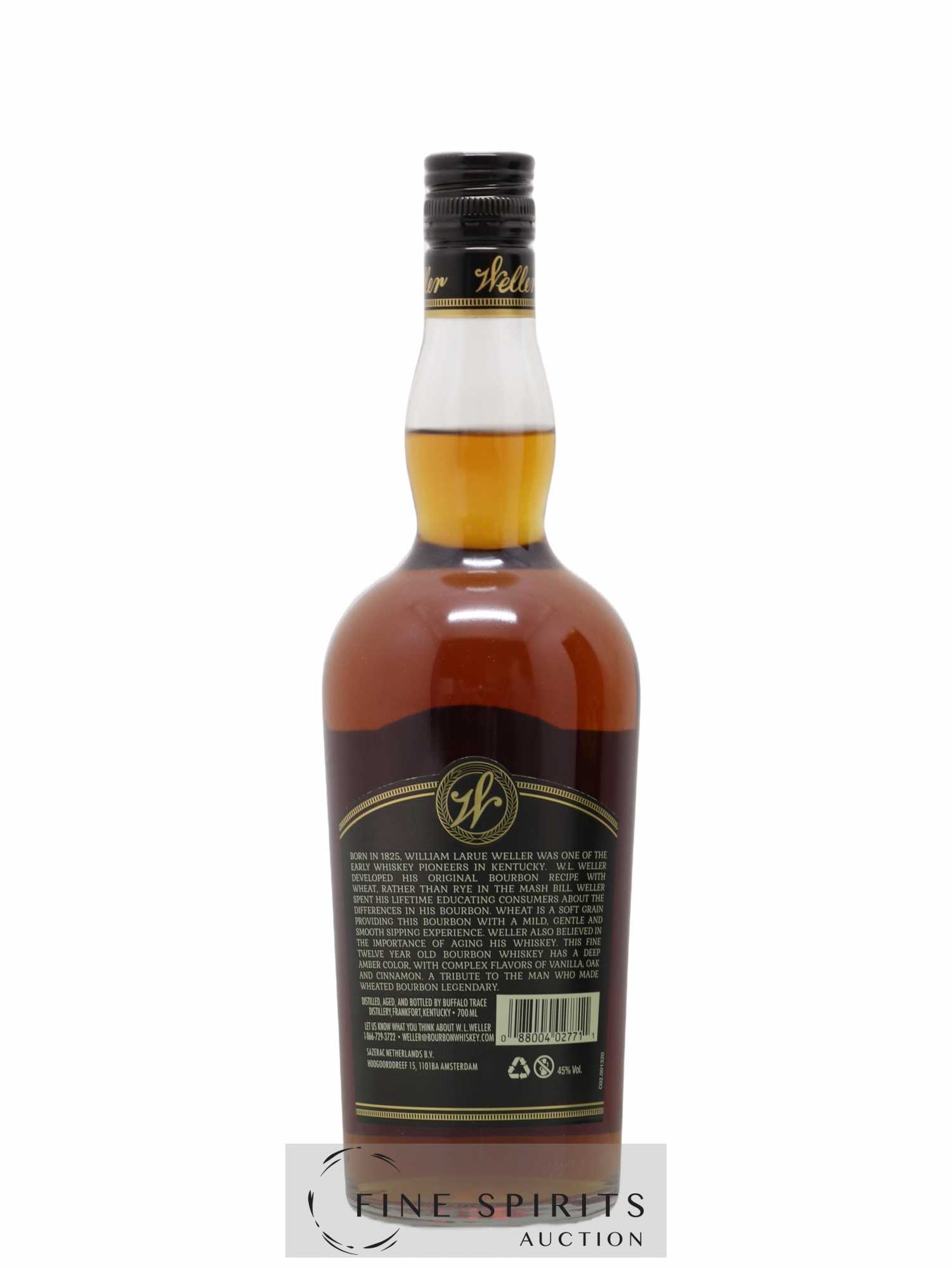 William Larue Weller 12 years Of. The Original Wheated Bourbon - Lot de 1 bouteille - 2