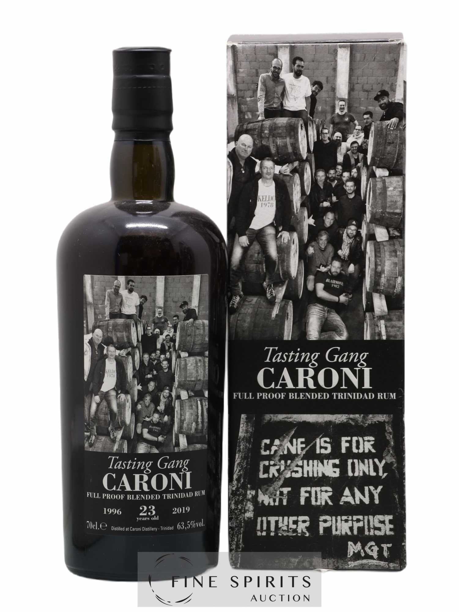 Caroni 23 years 1996 Velier Tasting Gang 38th Release - bottled 2019 Full Proof - Lot de 1 bouteille - 0