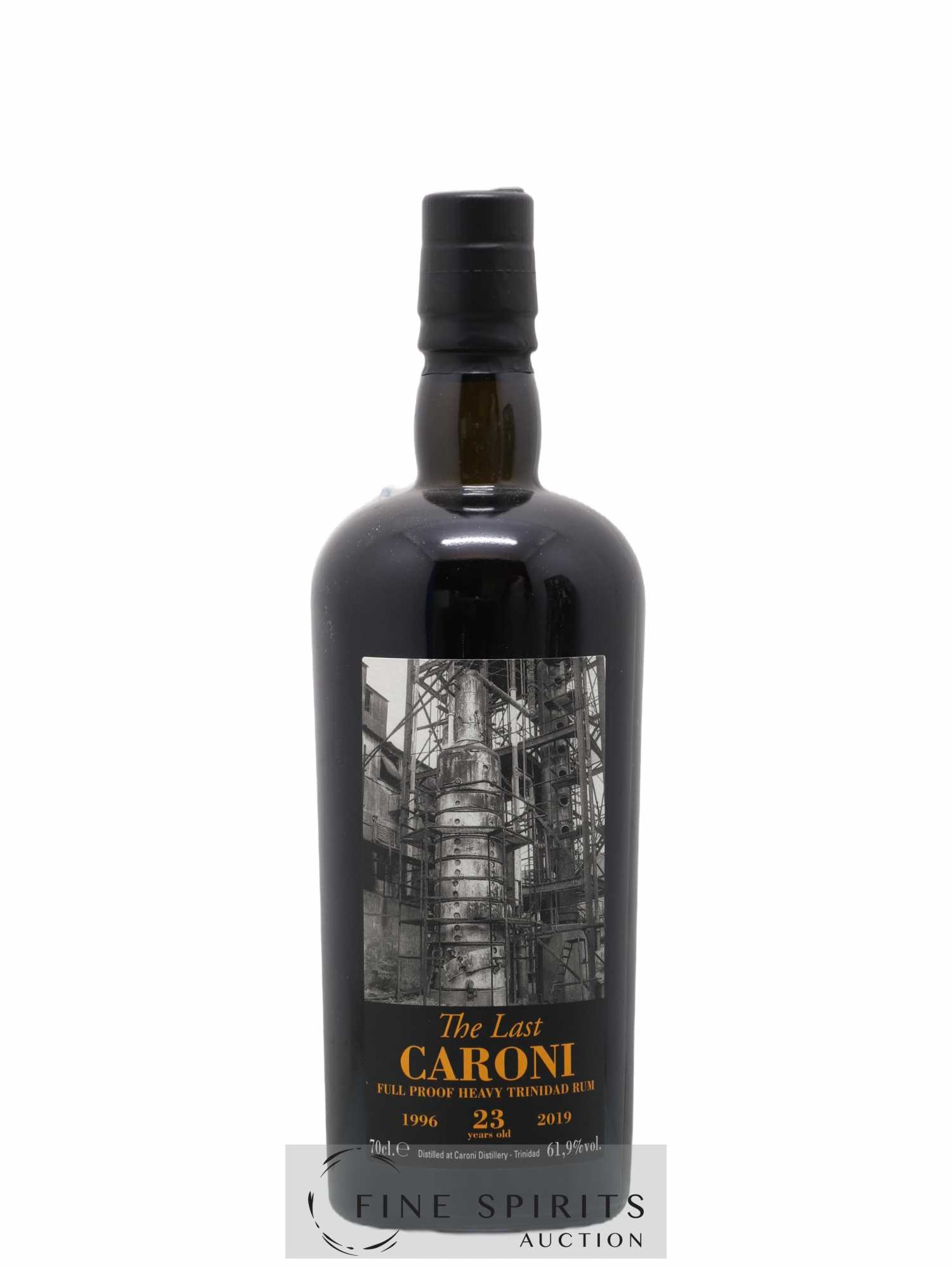 Caroni 23 years 1996 Velier The Last 39th Release - bottled 2019 Full Proof - Lot de 1 bouteille - 1