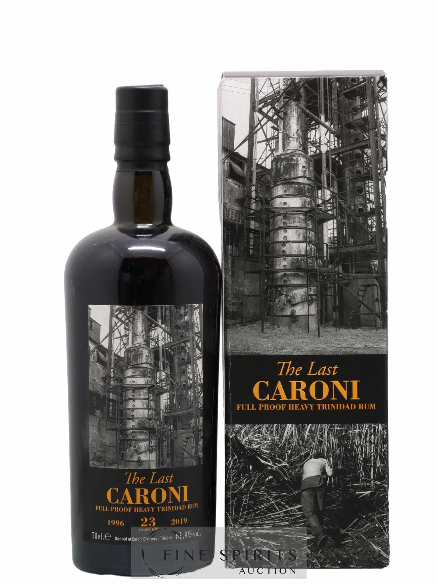 Caroni 23 years 1996 Velier The Last 39th Release - bottled 2019 Full Proof - Lot de 1 bouteille - 0
