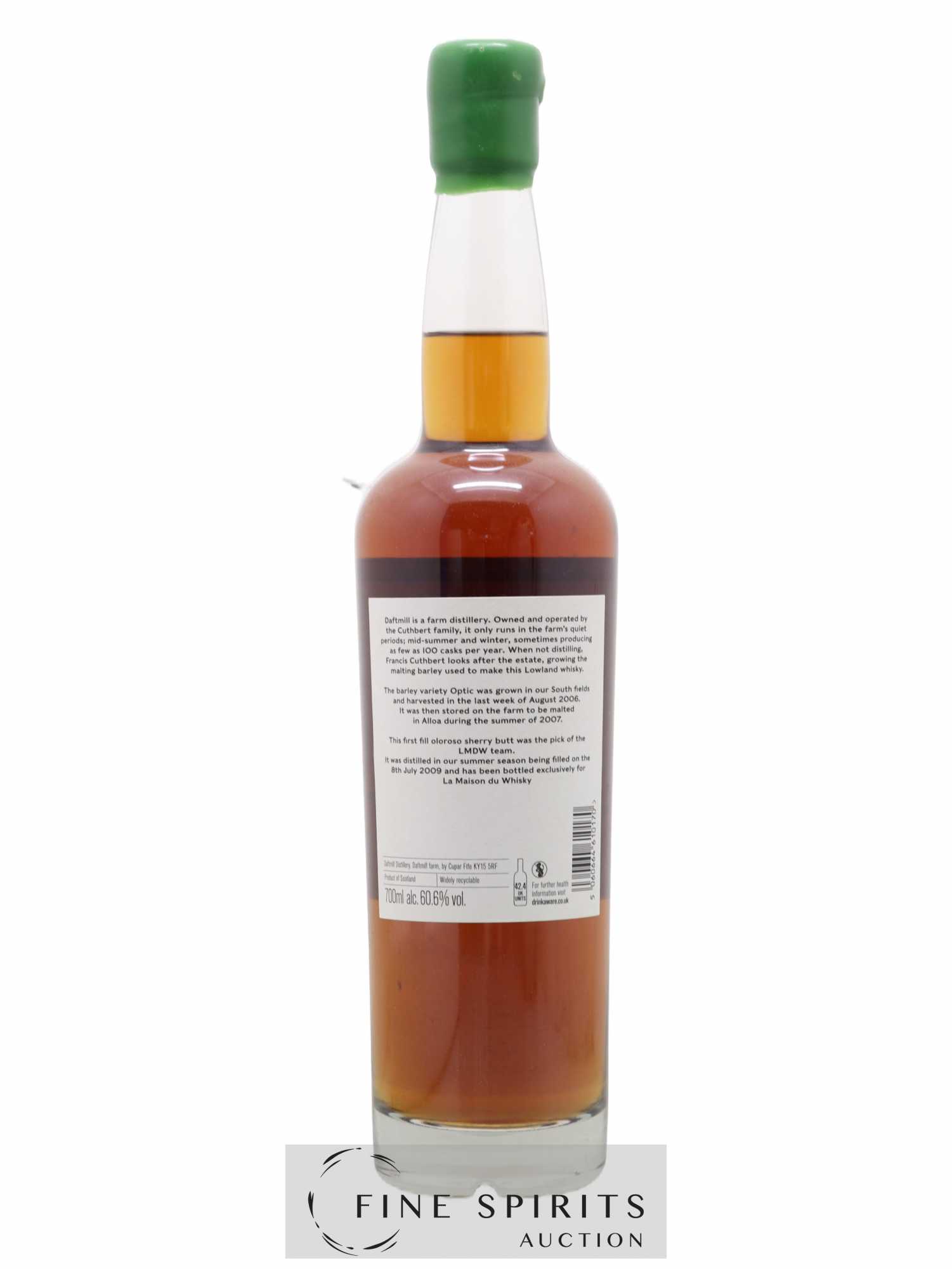 Daftmill 2009 Of. Single Cask n°028-2009 - One of 649 - bottled 2020 LMDW - Lot of 1 bottle - 1
