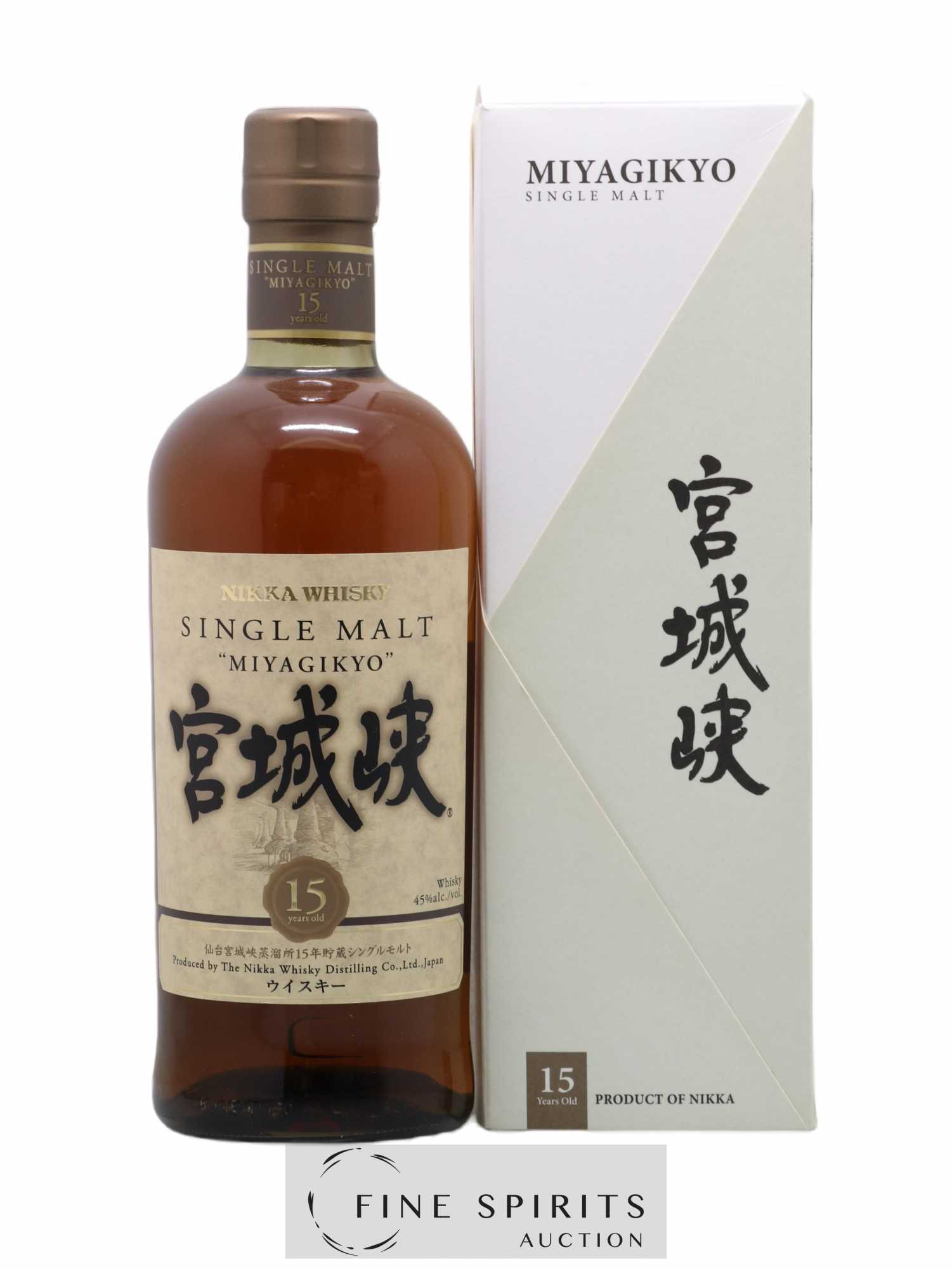 Miyagikyo 15 years Of. Nikka Whisky - Lot de 1 bouteille - 0