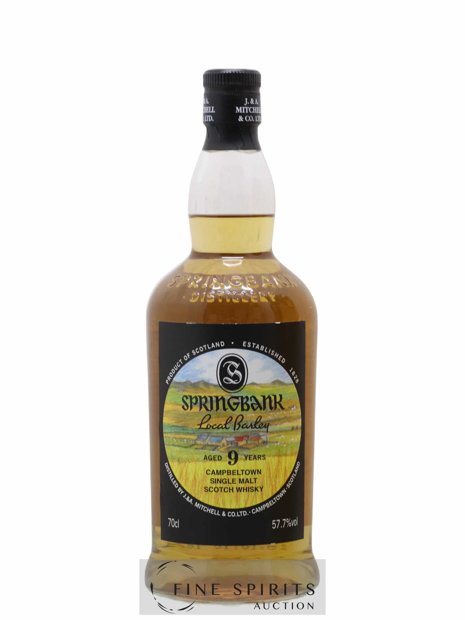 Springbank 9 years 2009 Of. Local Barley One of 9700 - bottled 2018 - Lot de 1 bouteille - 1