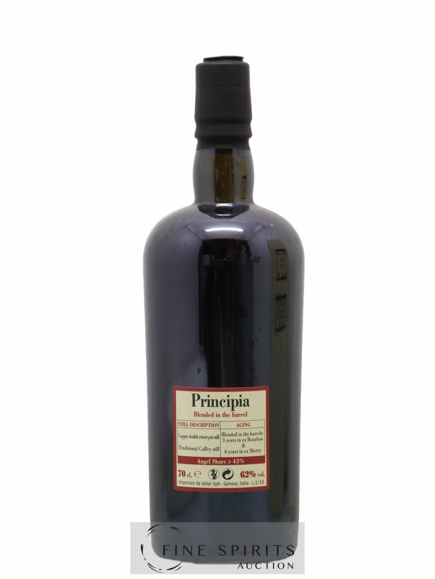 Foursquare 9 years 2008 Velier Principia Barrel Proof - One of 5400 - bottled 2017 Double Maturation - Lot de 1 bouteille - 2
