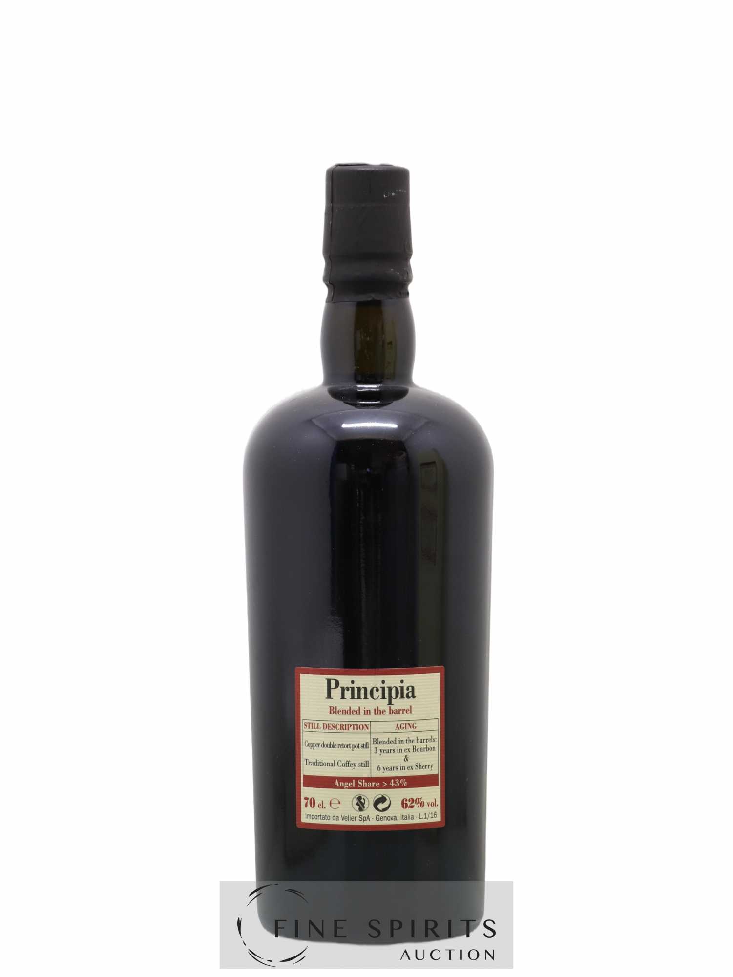 Foursquare 9 years 2008 Velier Principia Barrel Proof - One of 5400 - bottled 2017 Double Maturation - Lot de 1 bouteille - 2