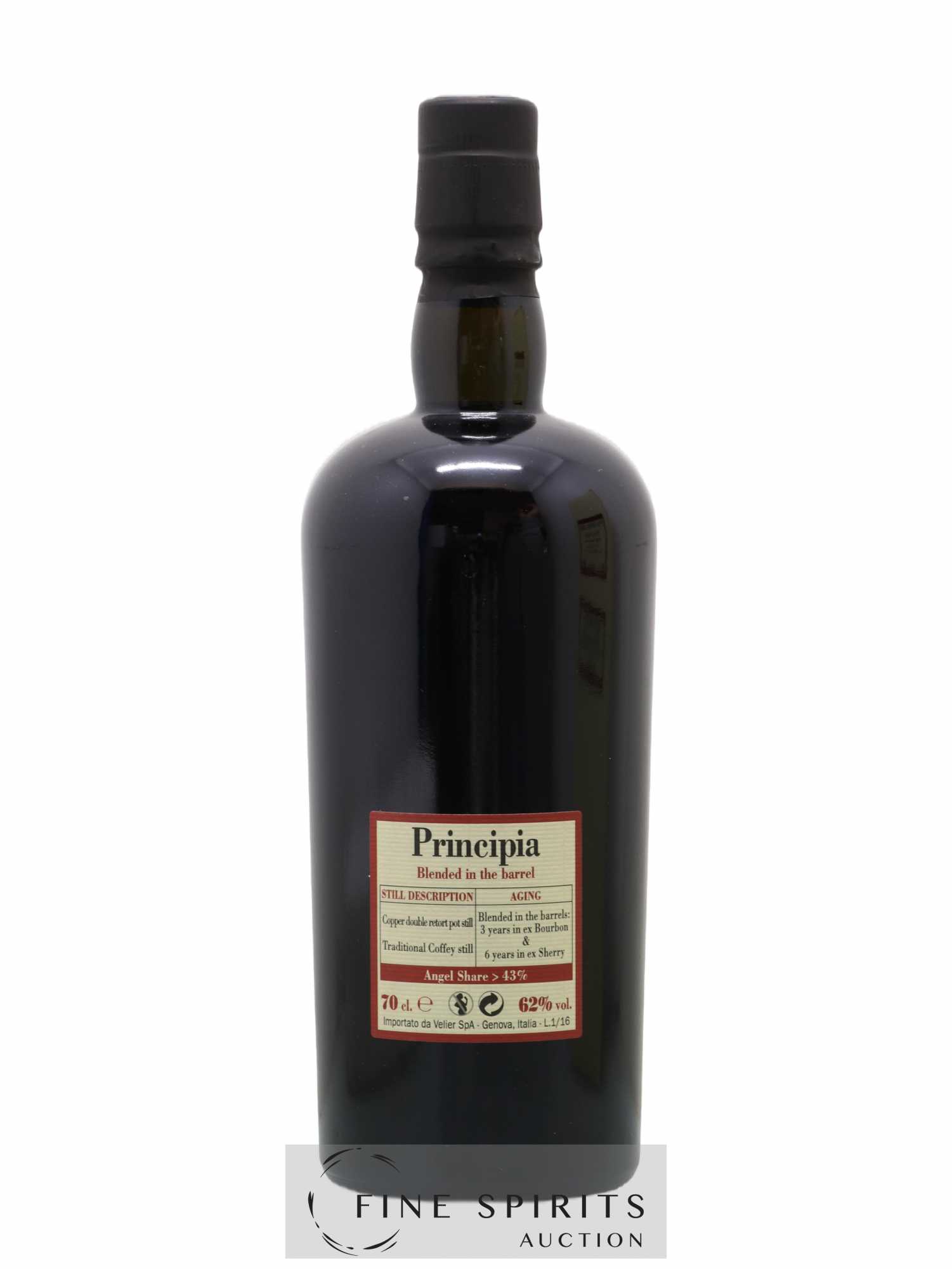 Foursquare 9 years 2008 Velier Principia Barrel Proof - One of 5400 - bottled 2017 Double Maturation - Lot de 1 bouteille - 2