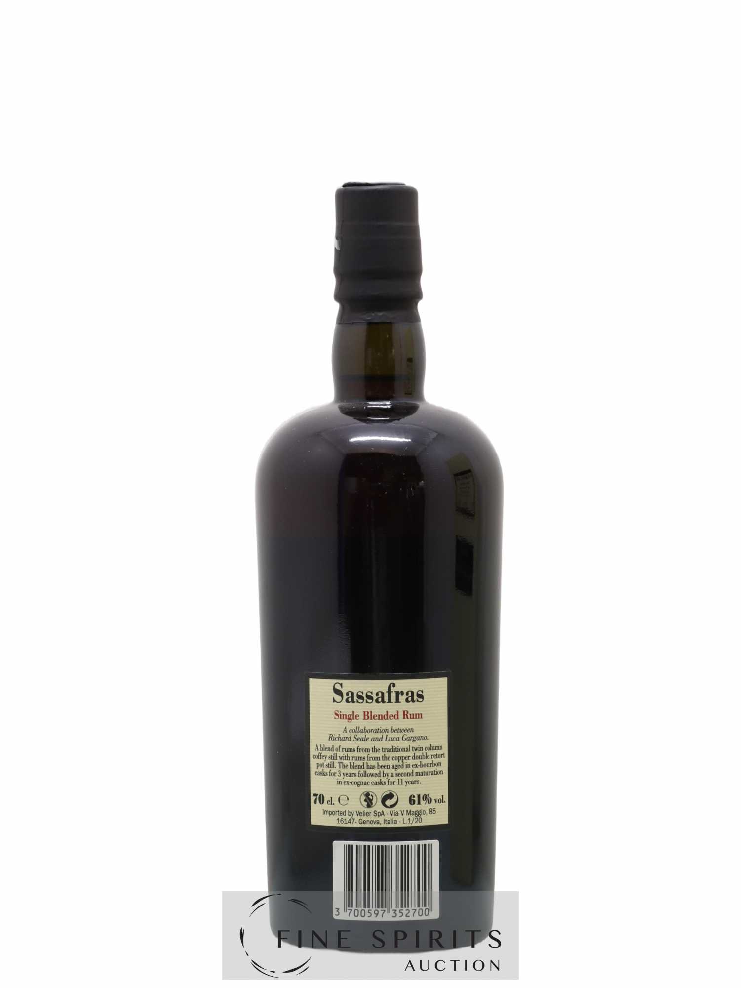 Foursquare Of. Sassafras Barrel Proof - One of 6000 - bottled 2020 Double Maturation - Lot de 1 bouteille - 2