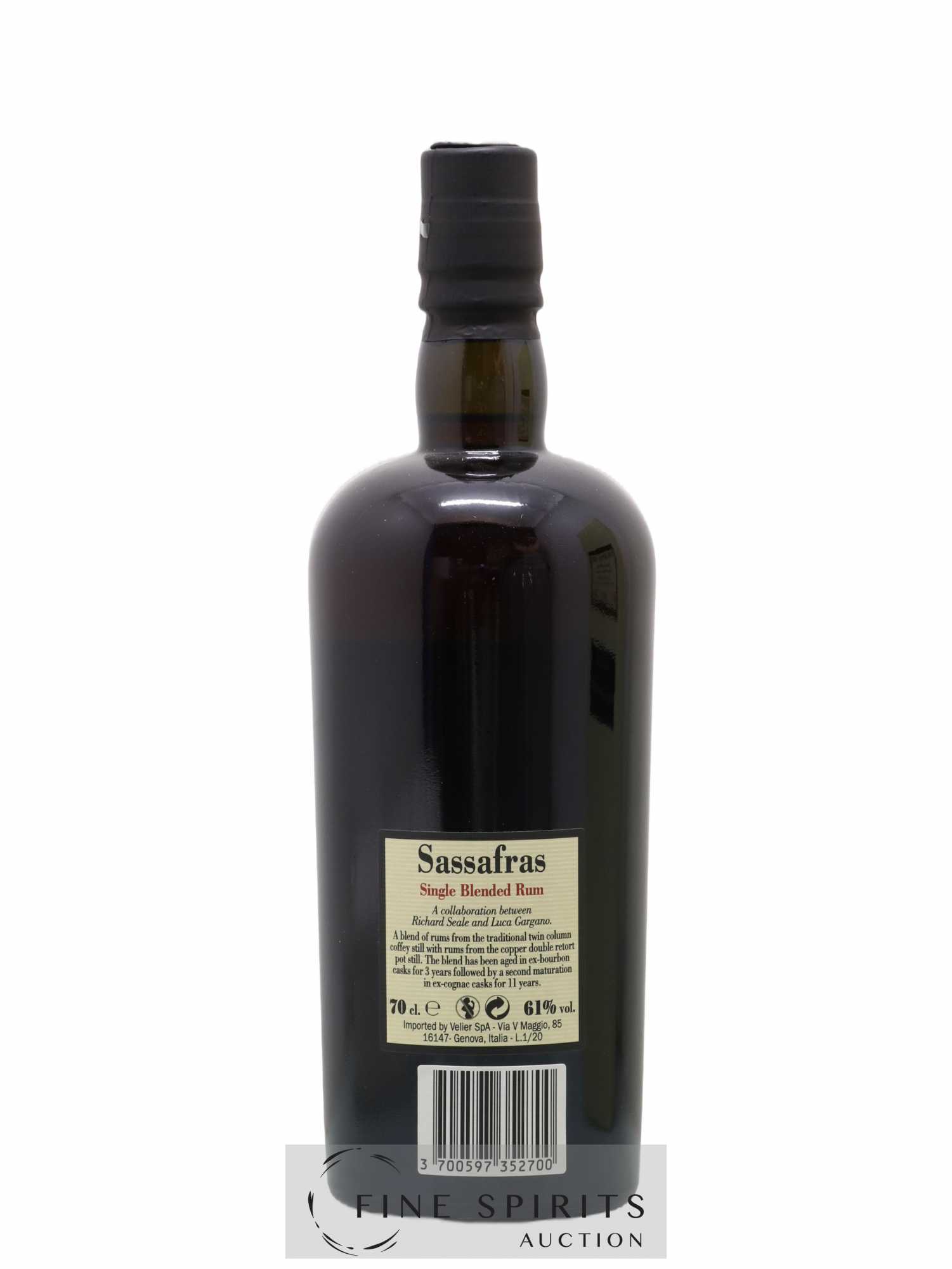 Foursquare Of. Sassafras Barrel Proof - One of 6000 - bottled 2020 Double Maturation - Lot of 1 bottle - 2