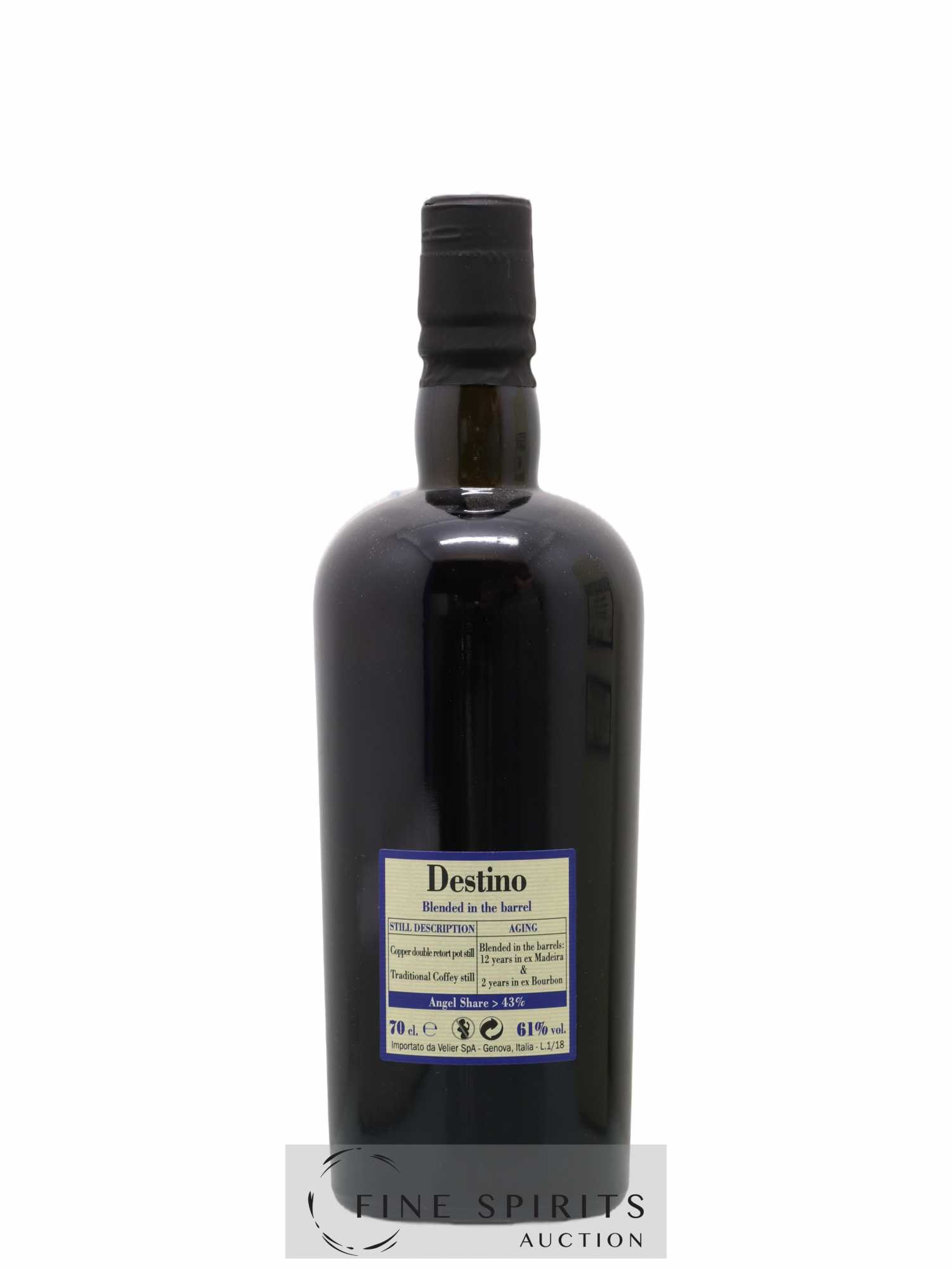 Foursquare 14 years 2003 Velier Destino Double Maturation - One of 2610 - bottled 2017 - Lot de 1 bouteille - 2
