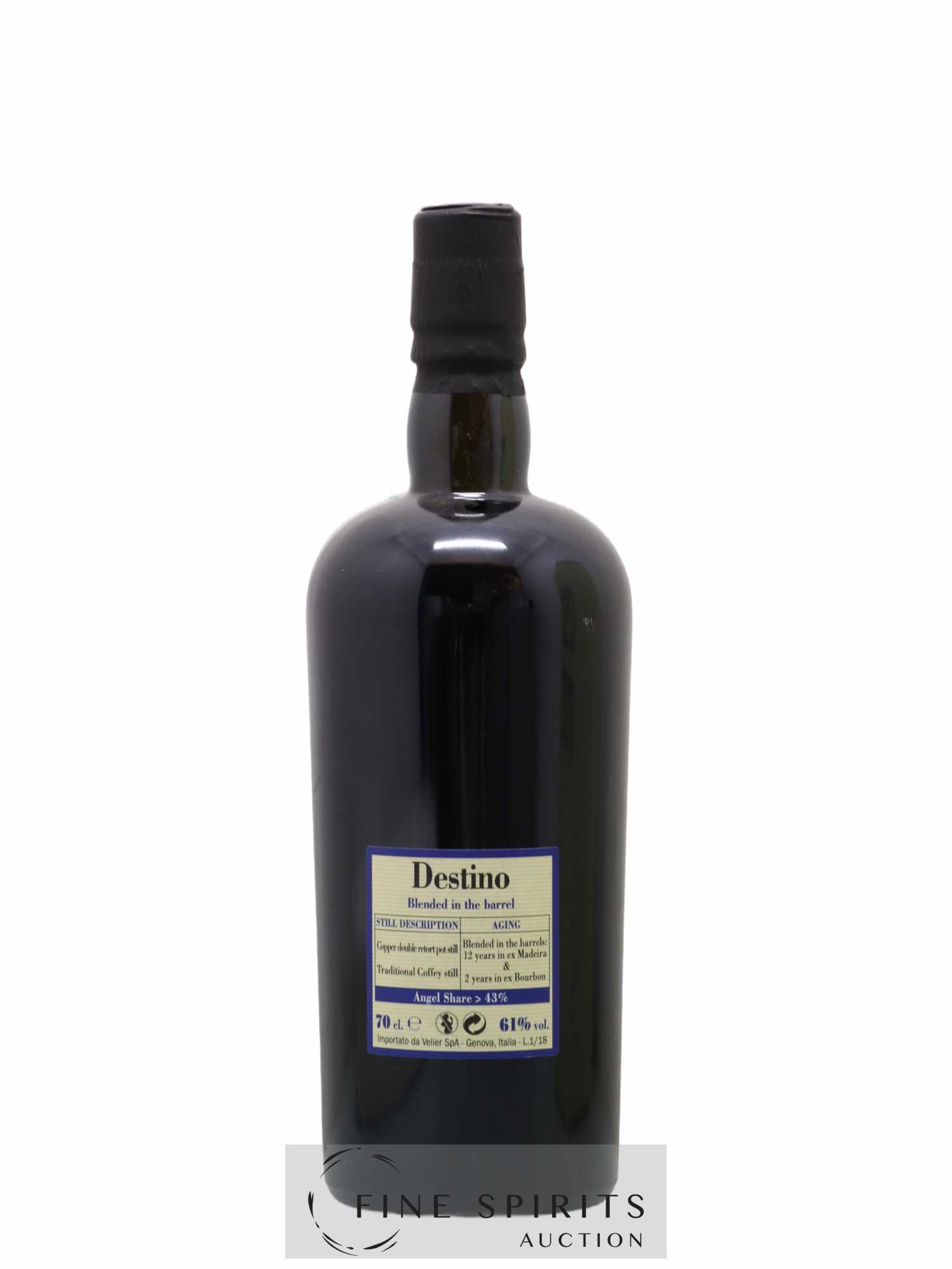 Foursquare 14 years 2003 Velier Destino Double Maturation - One of 2610 - bottled 2017 - Lot de 1 bouteille - 2