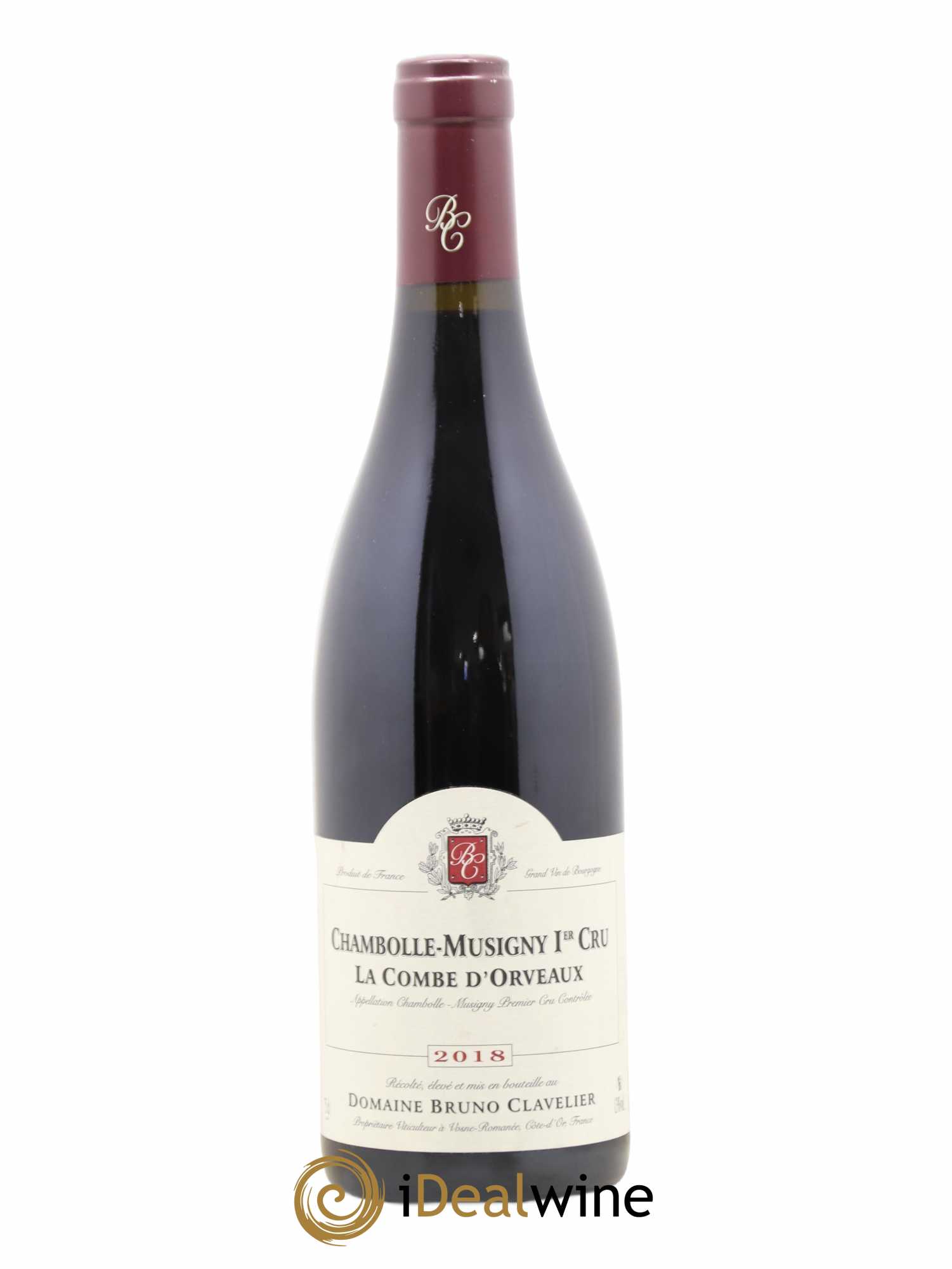 Chambolle-Musigny 1er Cru La Combe d'Orveaux Vieilles Vignes Bruno Clavelier Vieilles Vignes La Combe D'Orveaux Bruno Clavelier 2018 - Posten von 1 Flasche - 0