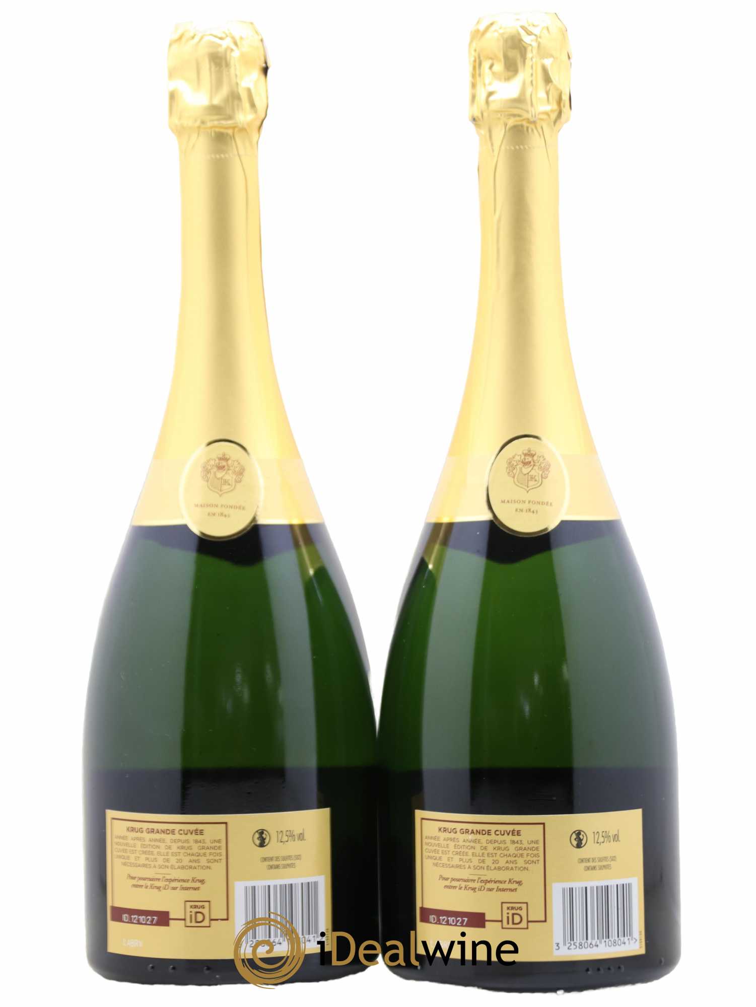 Grande Cuvée - 170ème édition Krug - Lot of 2 bottles - 1