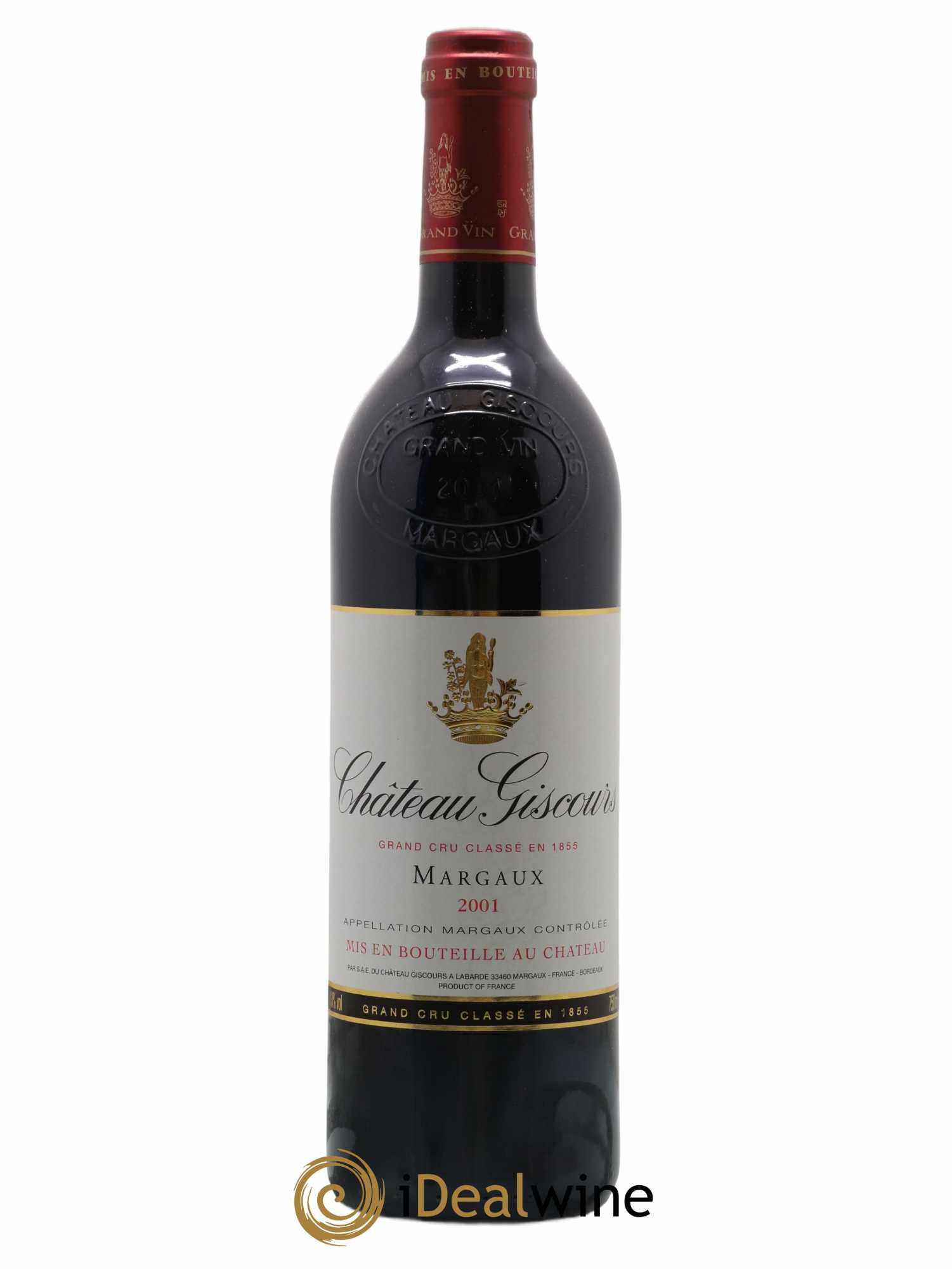 Château Giscours 3ème Grand Cru Classé 2001 - Lot de 1 bouteille - 0