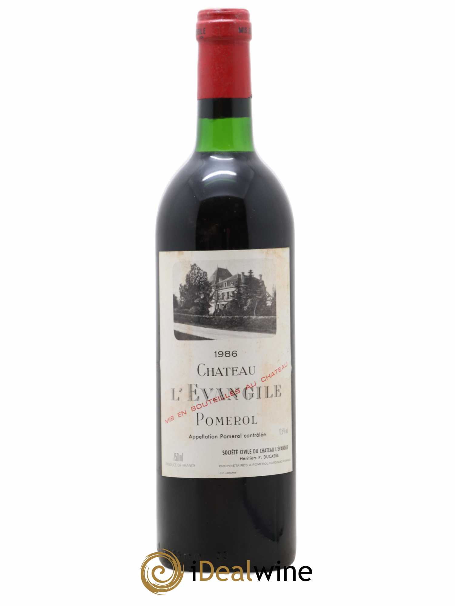 Château l' Évangile 1986 - Lot de 1 bouteille - 0