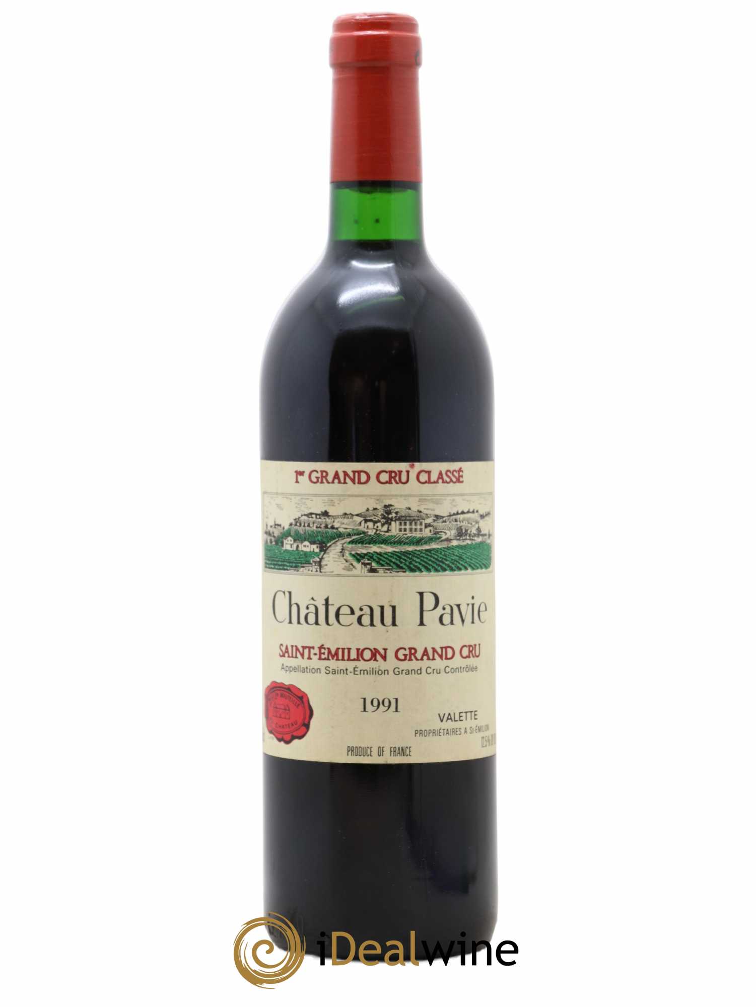 Château Pavie 1er Grand Cru Classé A 1991 - Lot de 1 bouteille - 0