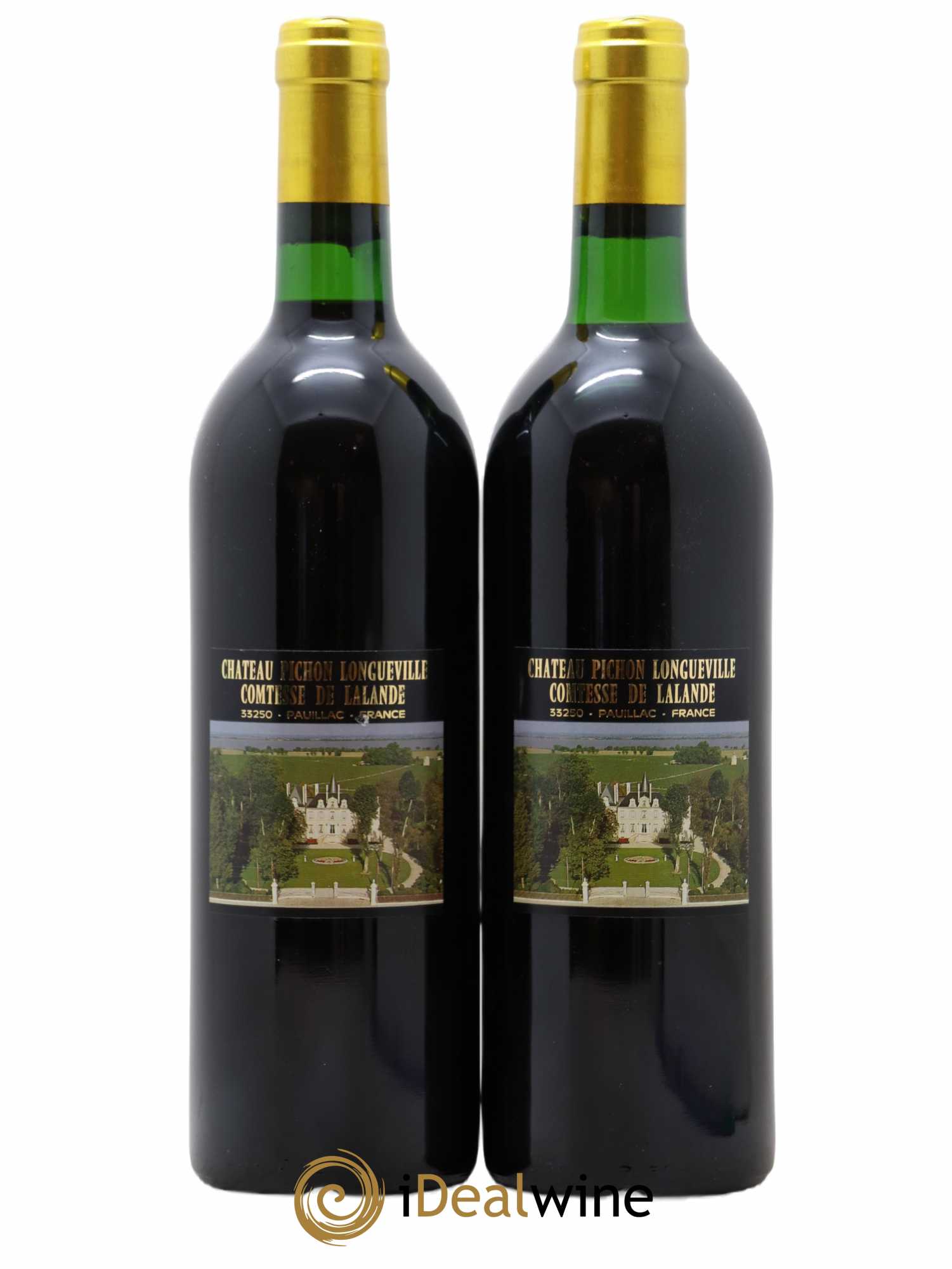 Château Pichon Longueville Comtesse de Lalande 2ème Grand Cru Classé 1990 - Lot de 2 bouteilles - 1