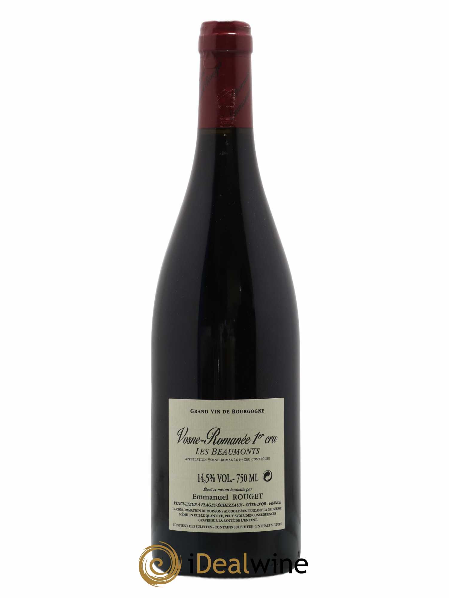 Vosne-Romanée 1er Cru Les Beaumonts Emmanuel Rouget 2016 - Lot de 1 bouteille - 1