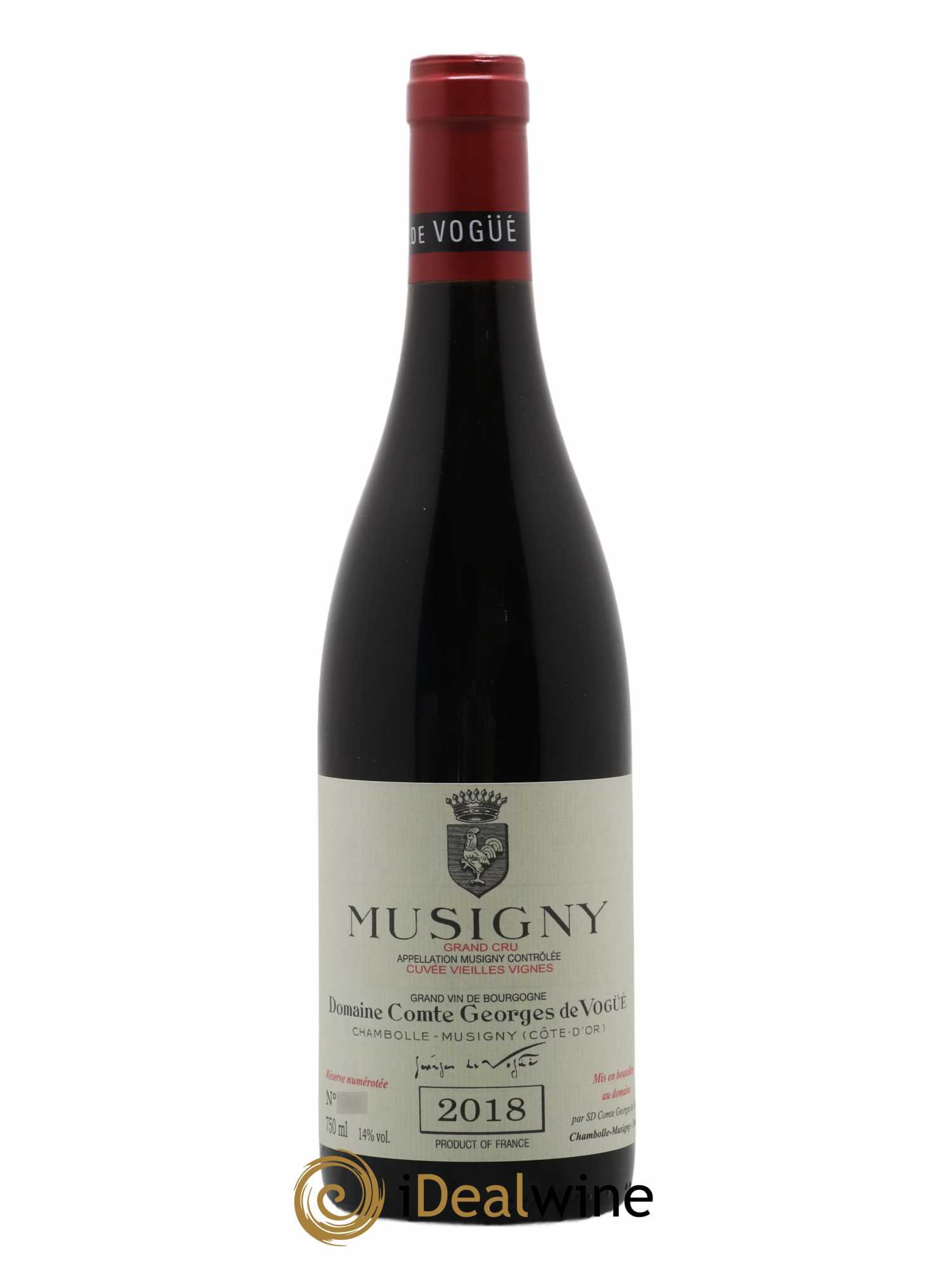 Musigny Grand Cru Cuvée Vieilles Vignes Comte Georges de Vogüé (sans prix de réserve) 2018 - Lot de 1 bouteille - 0