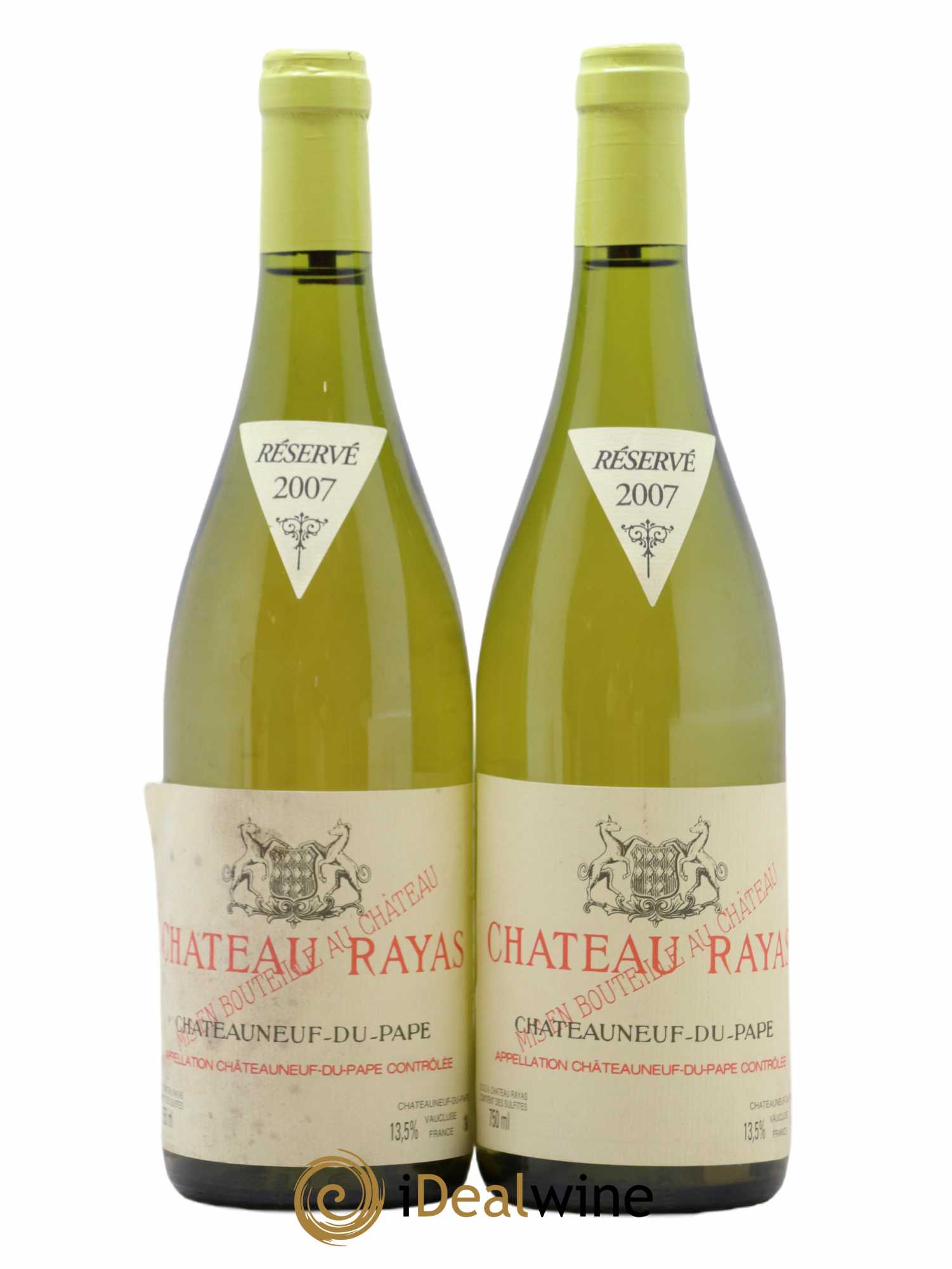 Châteauneuf-du-Pape Château Rayas Emmanuel Reynaud 2007 - Lot de 2 bouteilles - 0