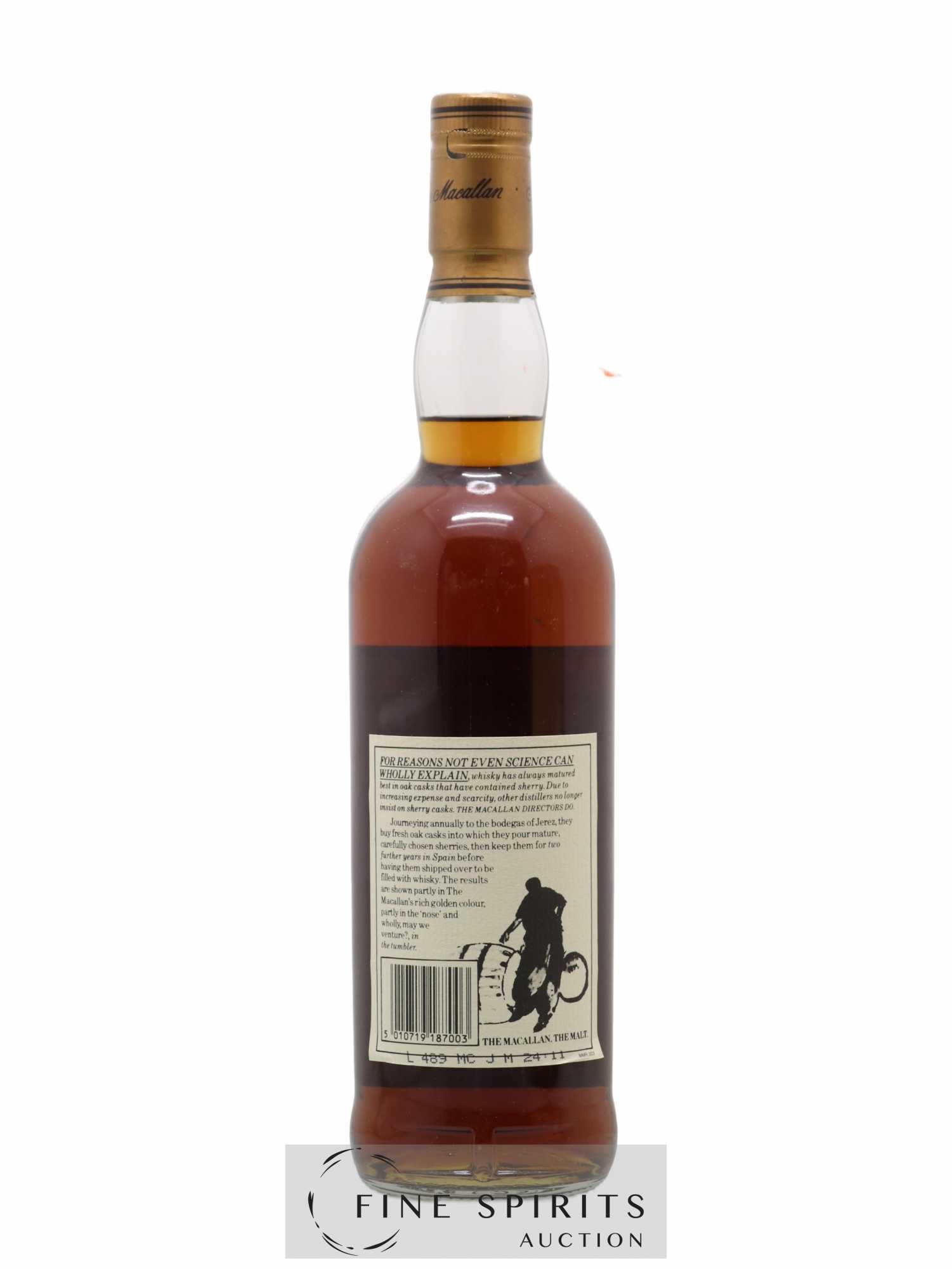 Macallan (The) 18 years 1976 Of. Sherry Wood Matured - bottled 1994 - Lot de 1 bouteille - 2