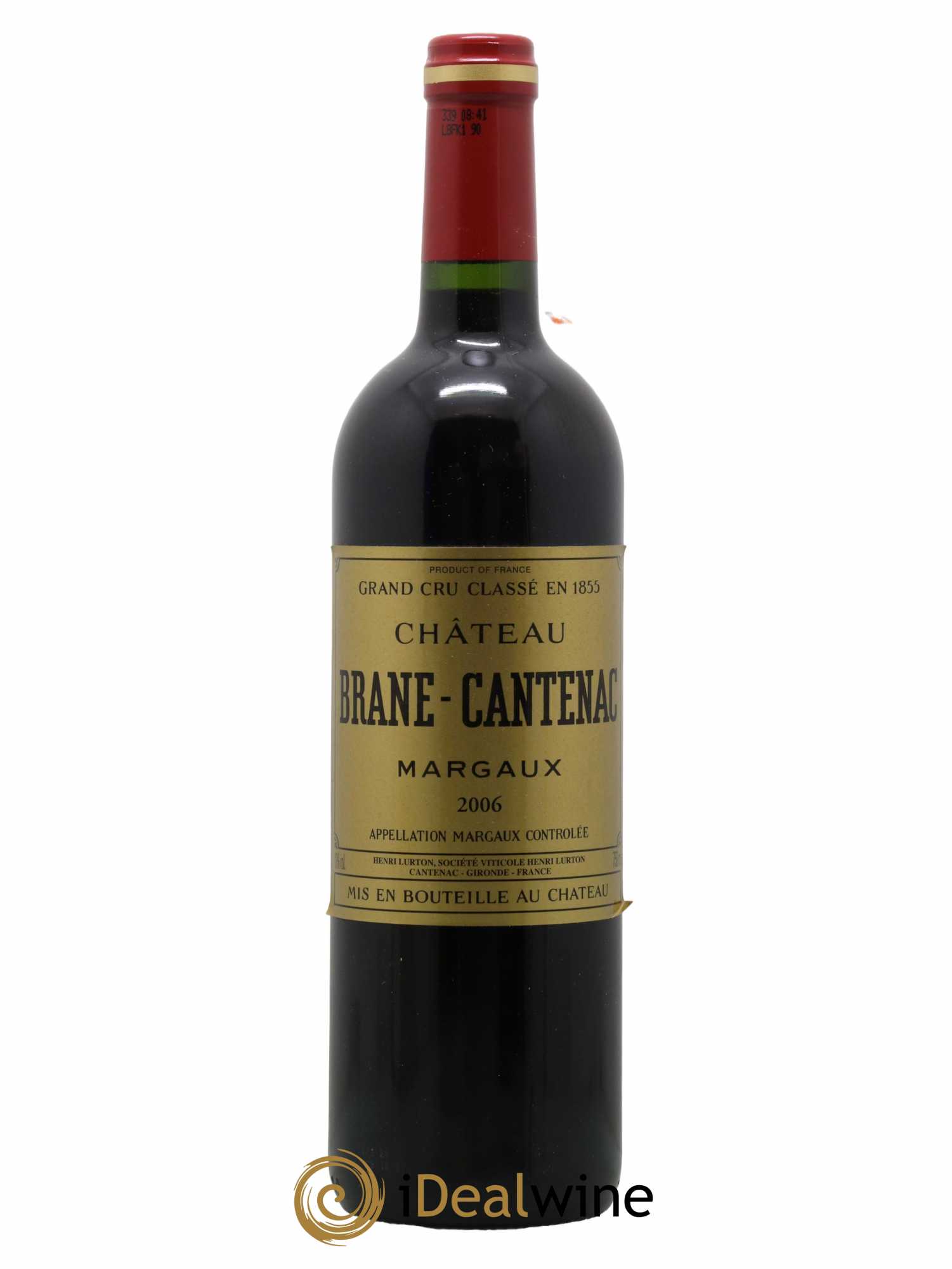 Château Brane Cantenac 2ème Grand Cru Classé 2006 - Lot de 1 bouteille - 0