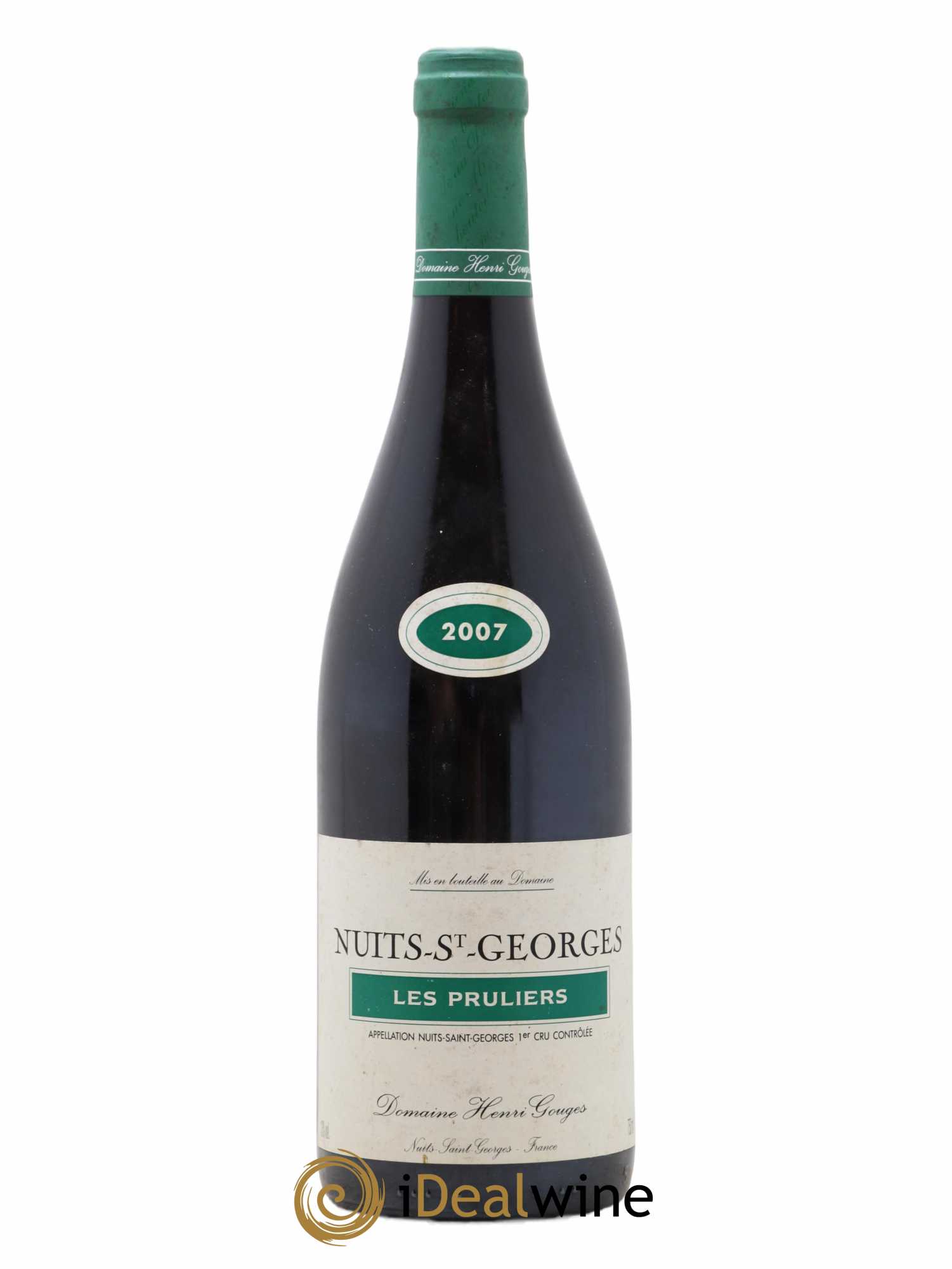 Nuits-Saint-Georges 1er Cru Les Pruliers Henri Gouges 2007 - Lot de 1 bouteille - 0