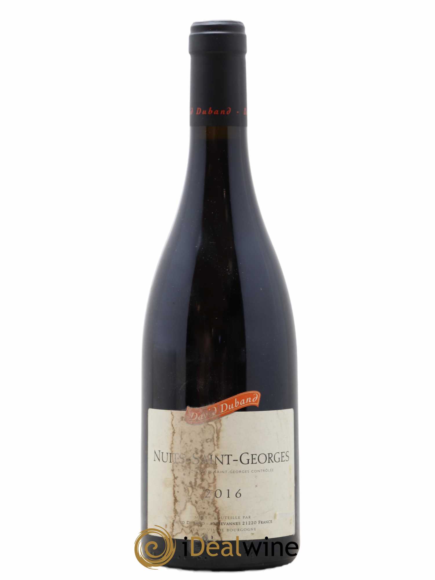 Nuits-Saint-Georges David Duband (Domaine) (sans prix de réserve) 2016 - Lot de 1 bouteille - 0