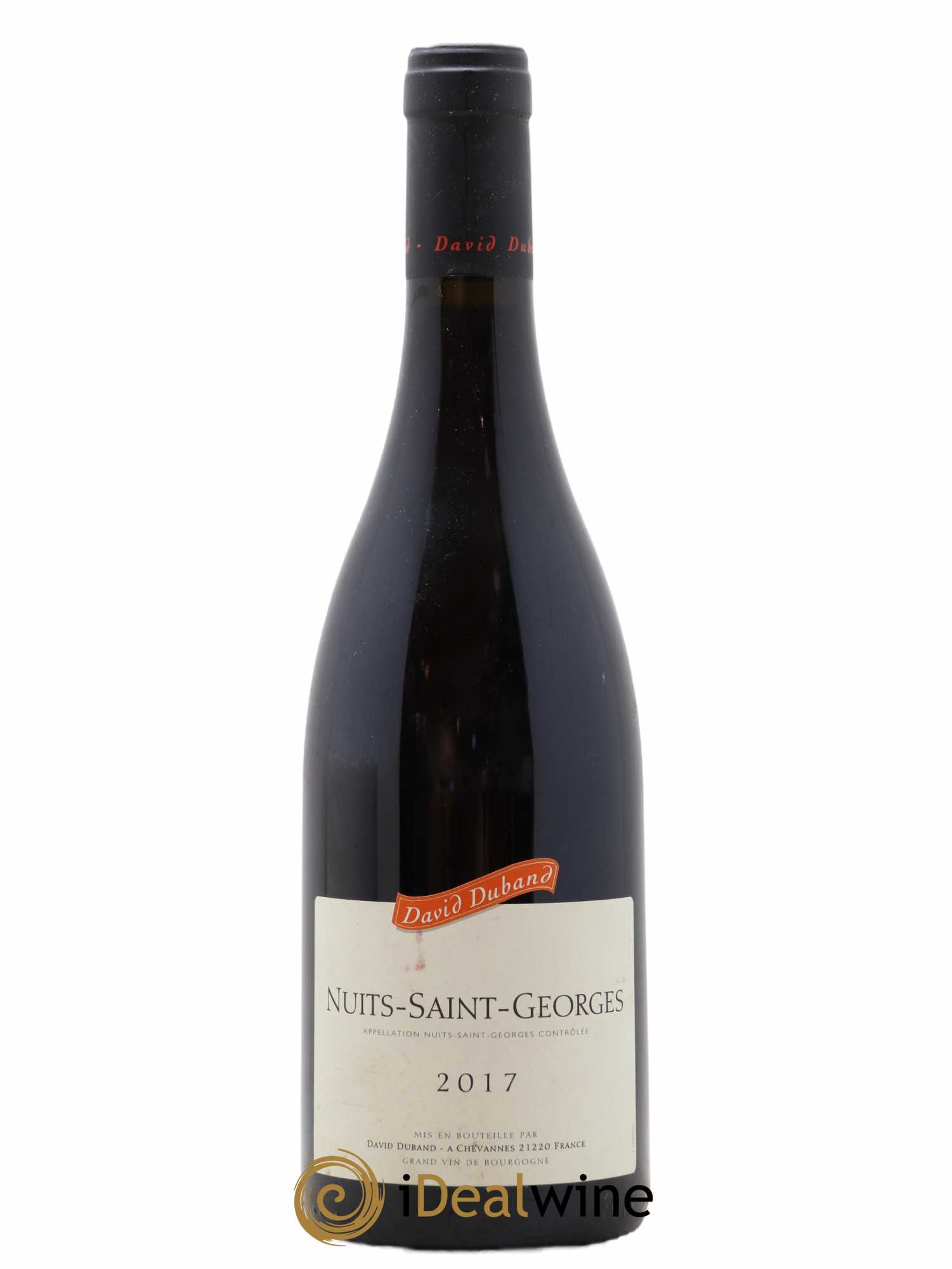 Nuits-Saint-Georges David Duband (Domaine) 2017 - Lot de 1 bouteille - 0