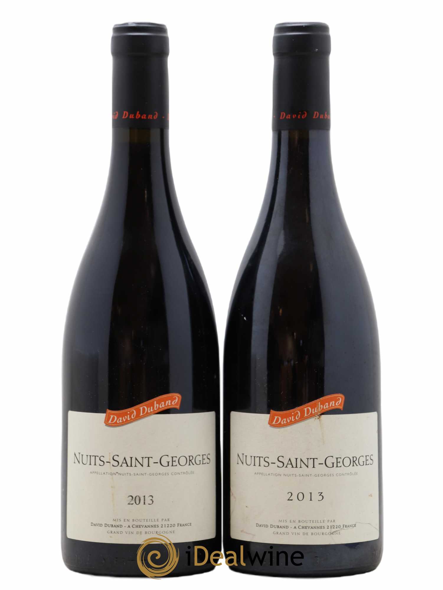 Nuits-Saint-Georges David Duband (Domaine) 2013 - Lot de 2 bouteilles - 0