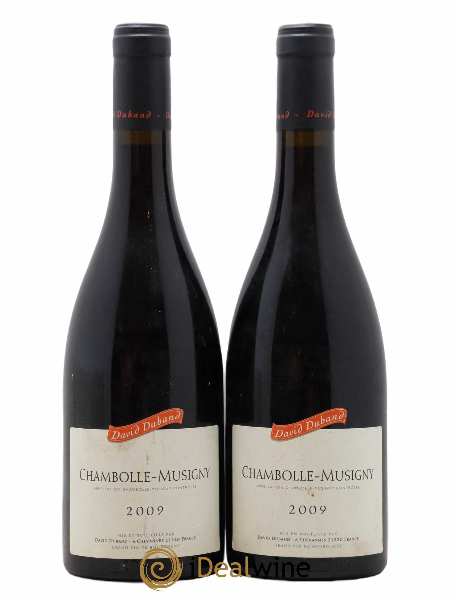 Chambolle-Musigny David Duband (Domaine) 2009 - Lot de 2 bouteilles - 0