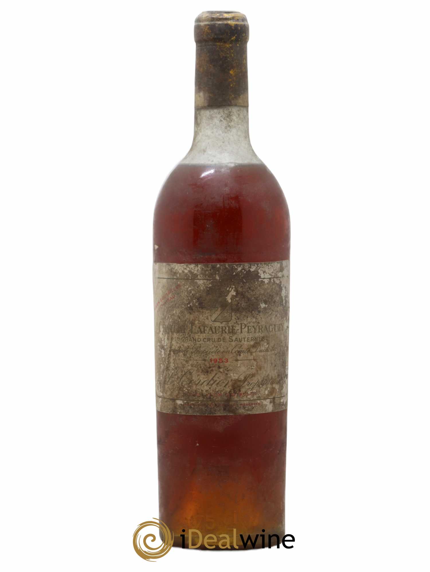 Château Lafaurie-Peyraguey 1er Grand Cru Classé 1953 - Lotto di 1 bottiglia - 0
