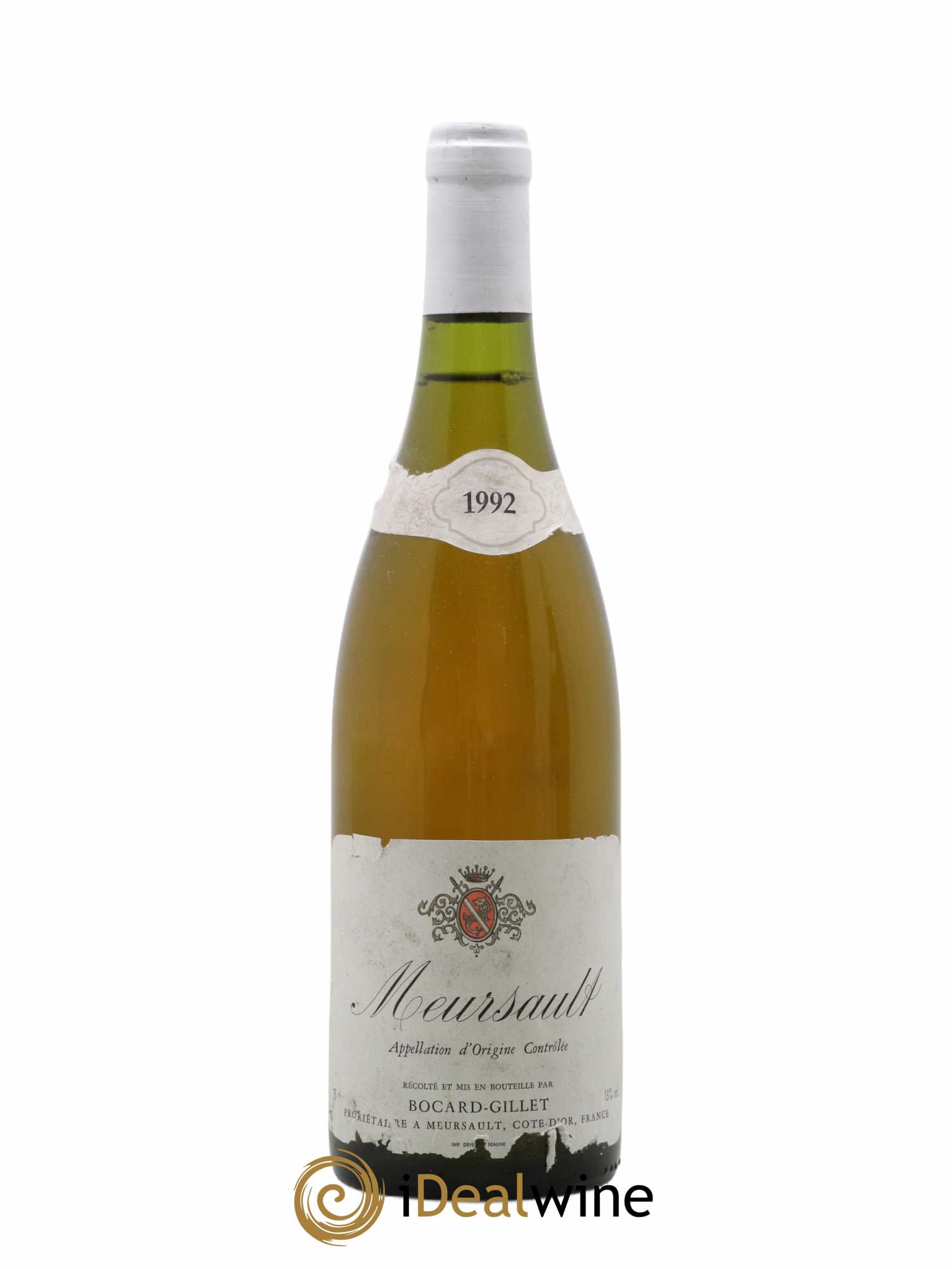 Meursault Domaine Bocard Gillet 1992 - Posten von 1 Flasche - 0