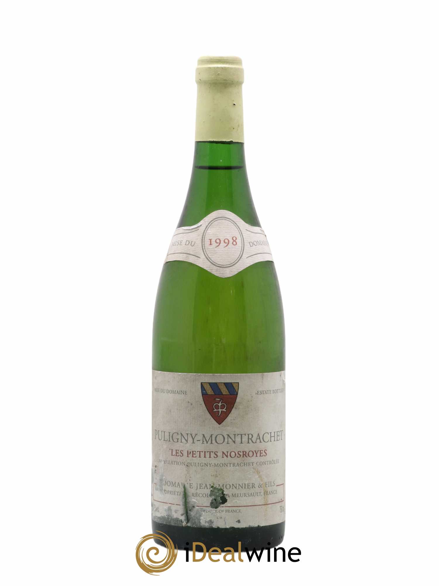 Puligny-Montrachet Les Petits Nosroyes Domaine Jean Monnier 1998 - Posten von 1 Flasche - 0