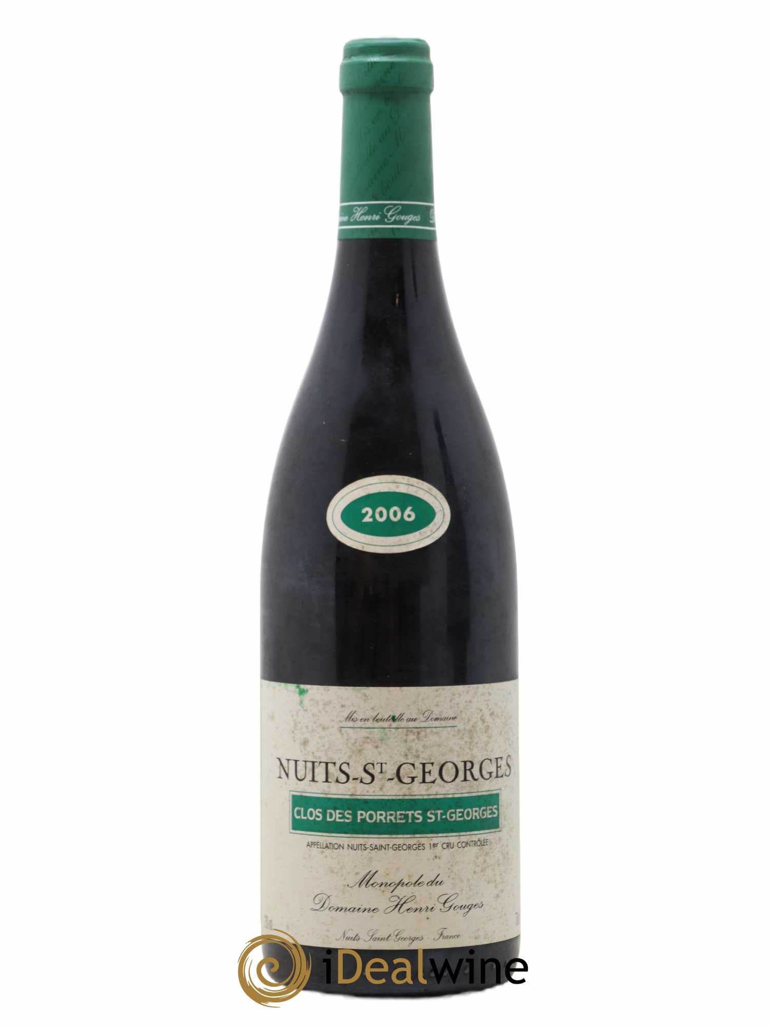 Nuits-Saint-Georges 1er Cru Clos des Porrets St Georges Henri Gouges 2006 - Posten von 1 Flasche - 0