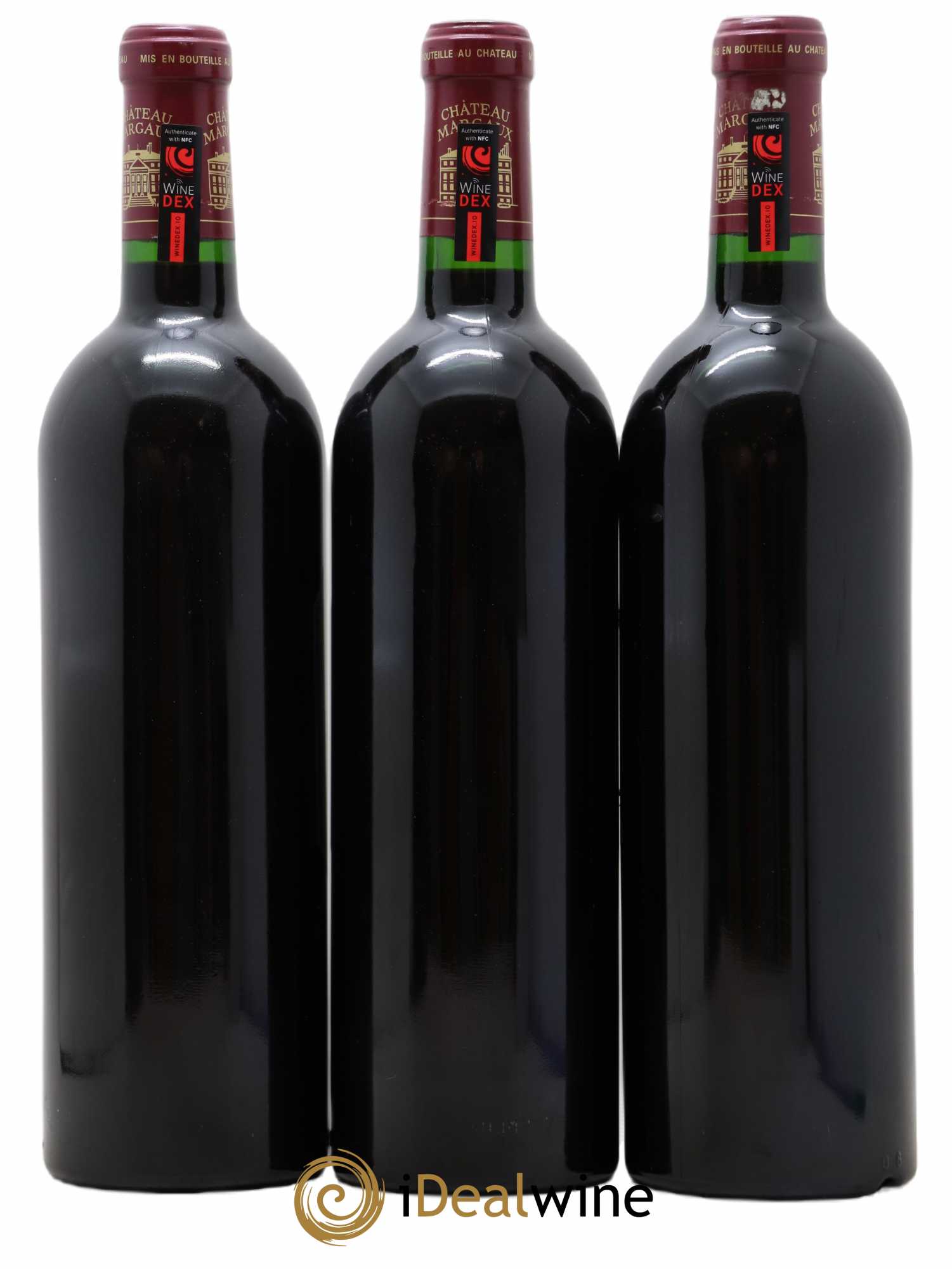 Château Margaux 1er Grand Cru Classé 2000 - Lot de 3 bouteilles - 1