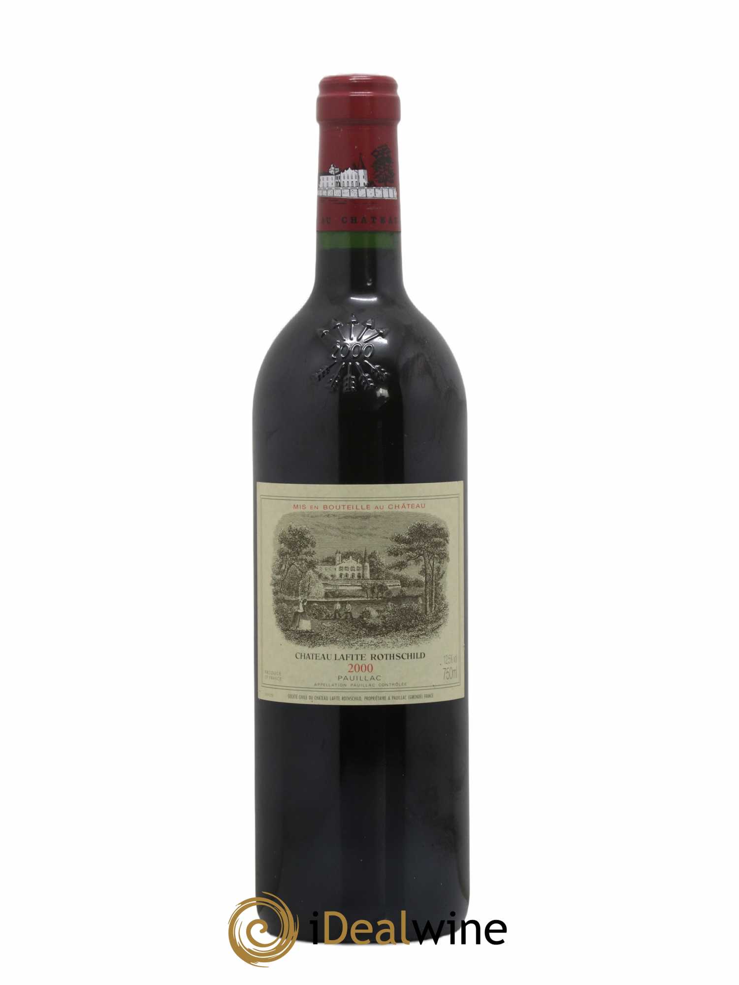 Château Lafite Rothschild 1er Grand Cru Classé 2000 - Lot de 1 bouteille - 0