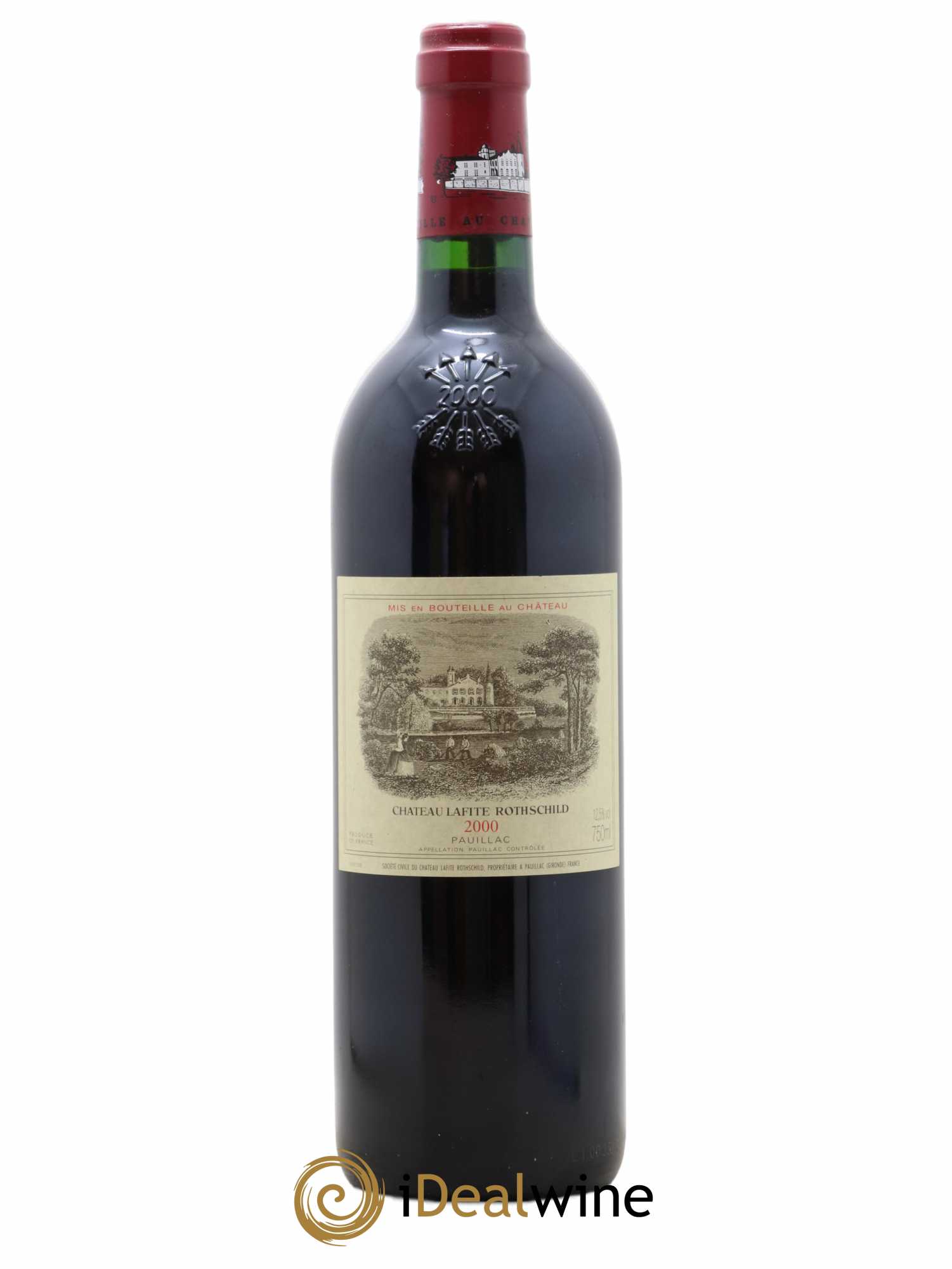 Château Lafite Rothschild 1er Grand Cru Classé 2000 - Lot de 1 bouteille - 0