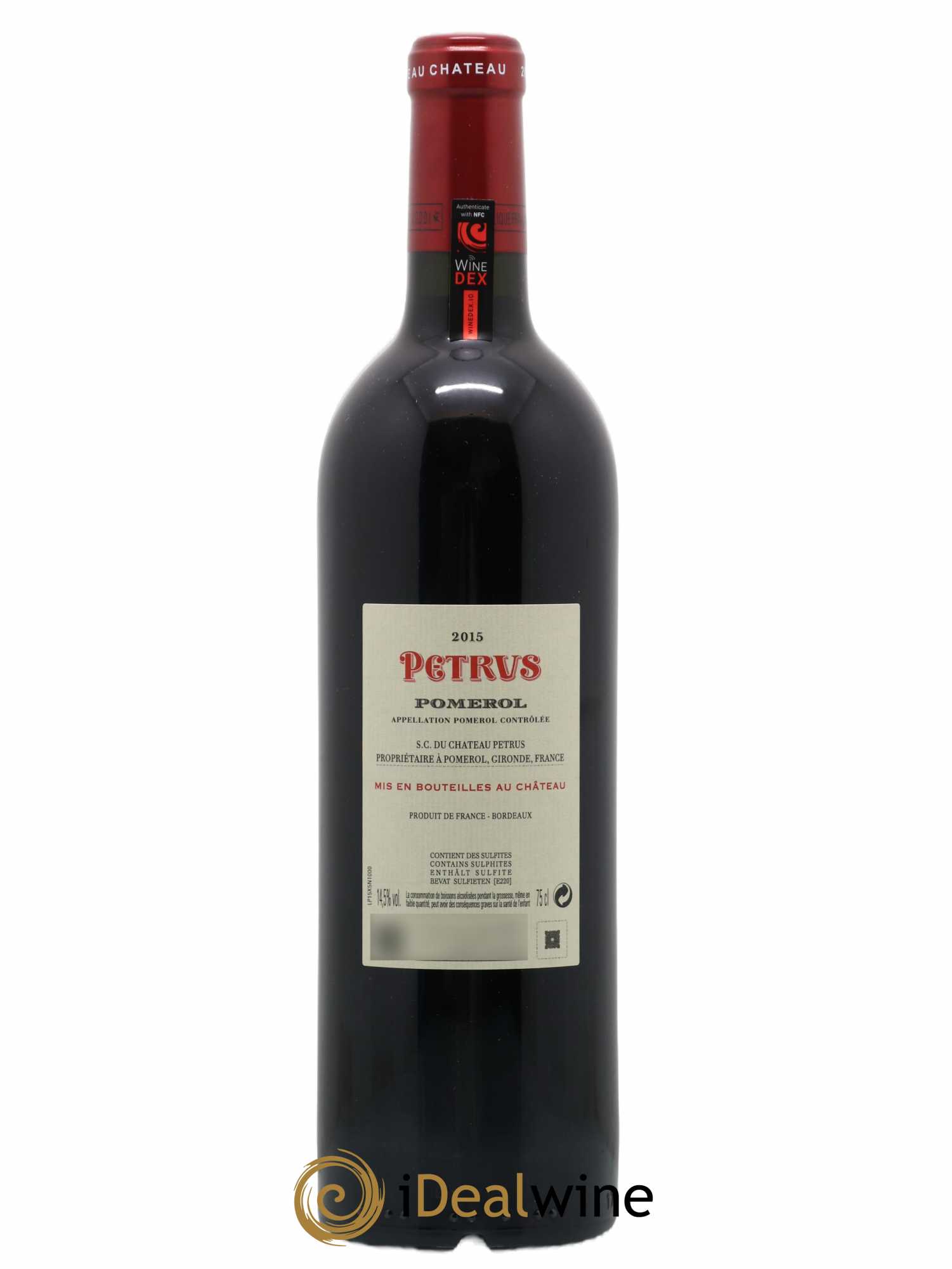 Petrus 2015 - Lot de 1 bouteille - 1
