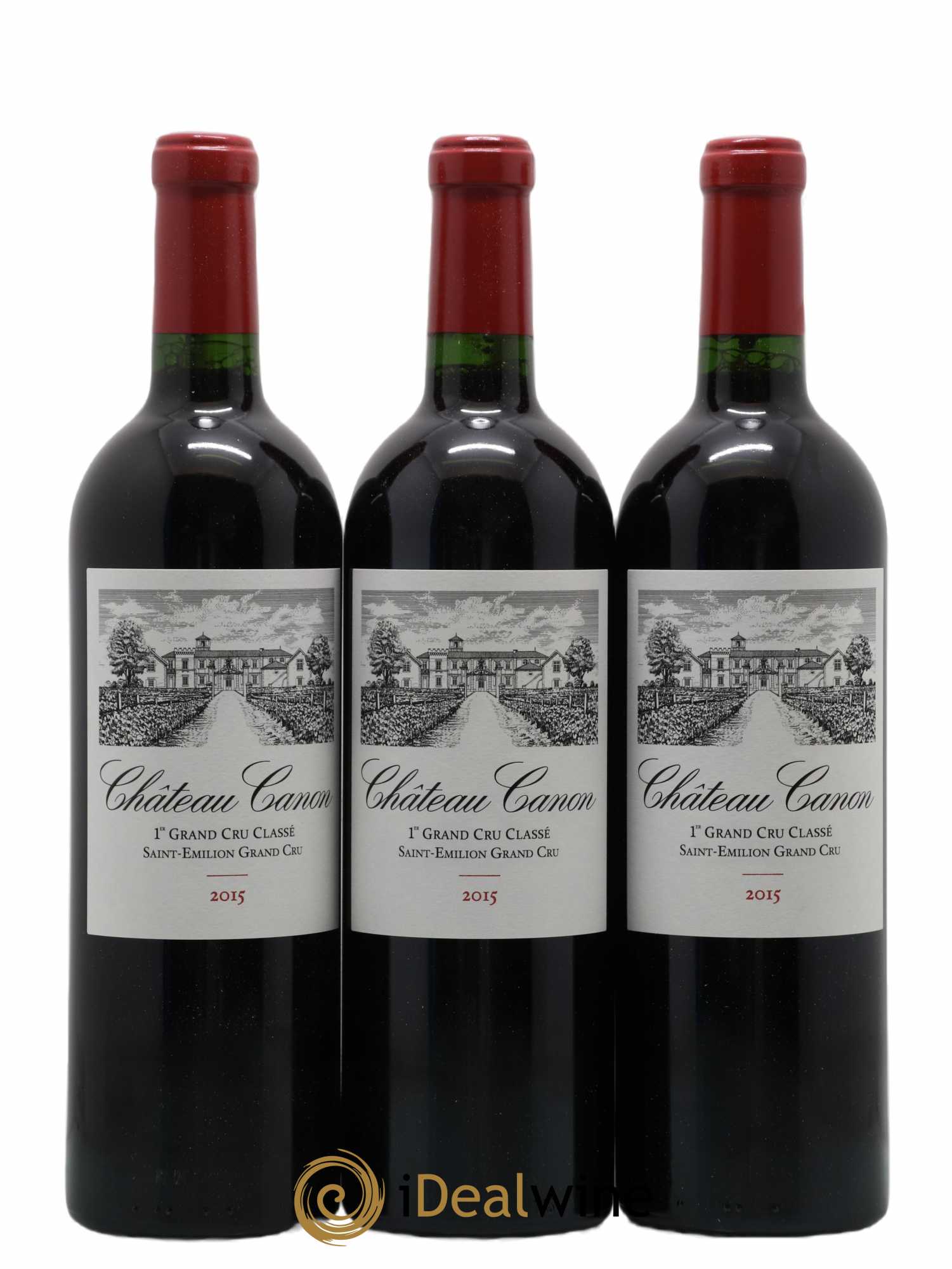 Château Canon 1er Grand Cru Classé B 2015 - Lot de 6 bouteilles - 3