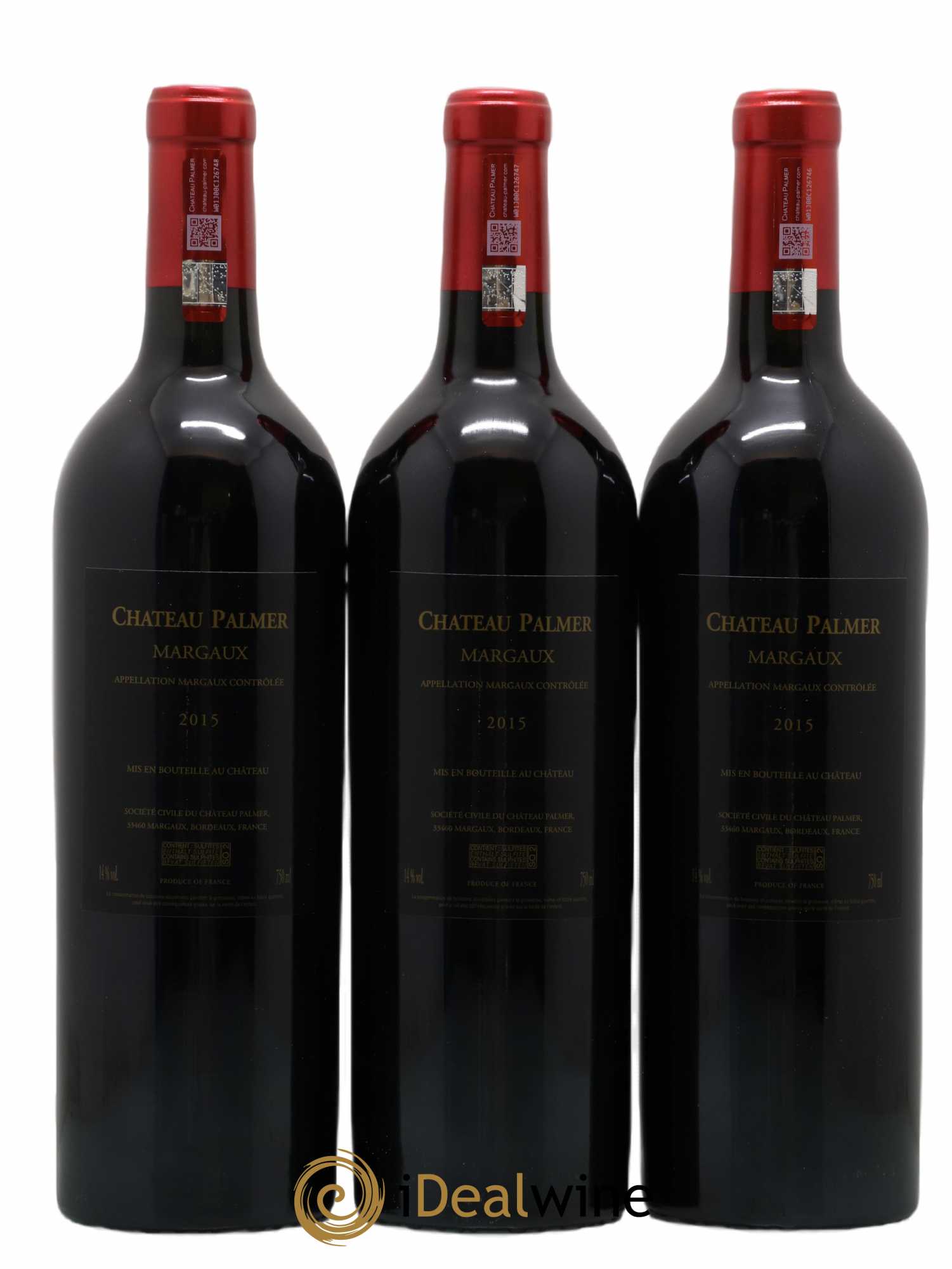 Château Palmer 3ème Grand Cru Classé 2015 - Lot of 6 bottles - 2