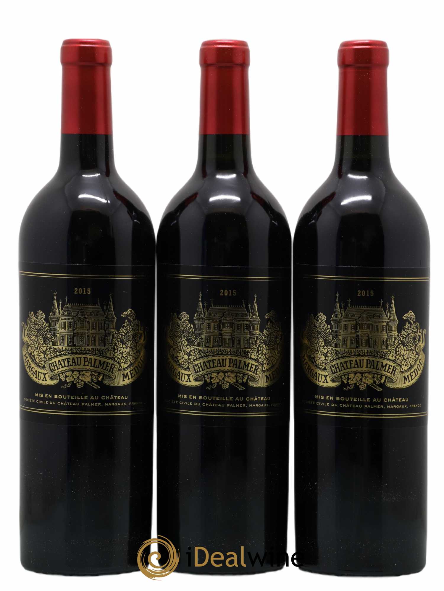 Château Palmer 3ème Grand Cru Classé 2015 - Lot of 6 bottles - 3