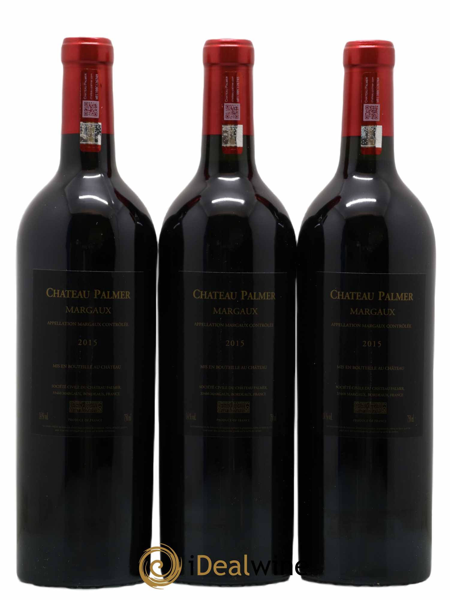Château Palmer 3ème Grand Cru Classé 2015 - Lot of 6 bottles - 4