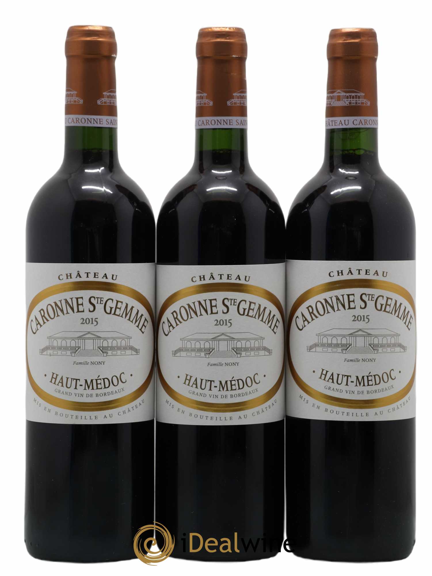 Château Caronne Sainte-Gemme Cru Bourgeois 2015 - Lot de 12 bouteilles - 3