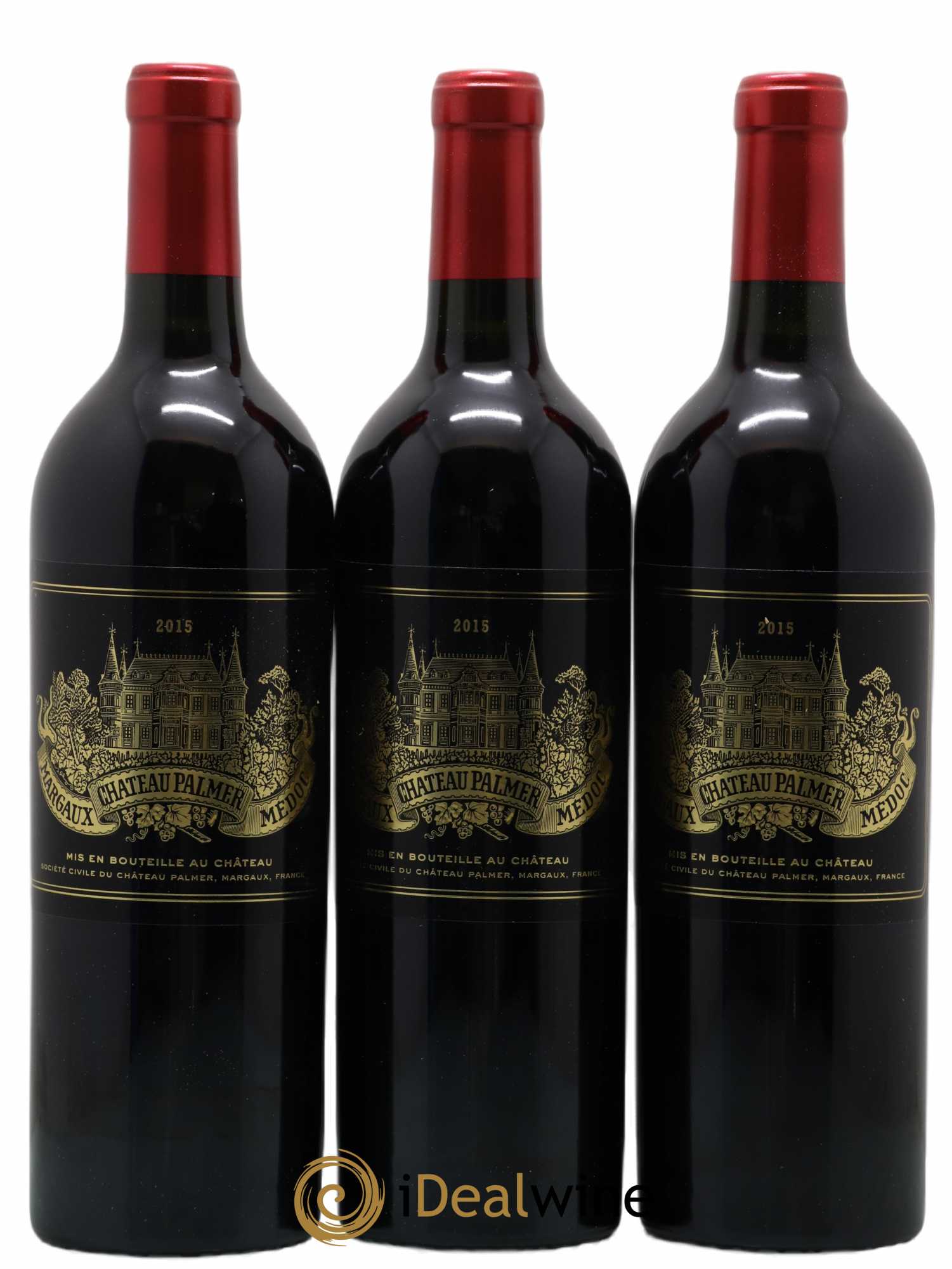 Château Palmer 3ème Grand Cru Classé 2015 - Lot of 6 bottles - 1