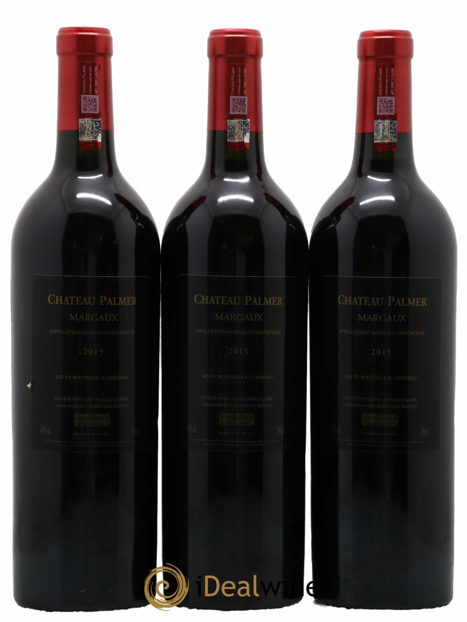 Château Palmer 3ème Grand Cru Classé 2015 - Lot of 6 bottles - 2